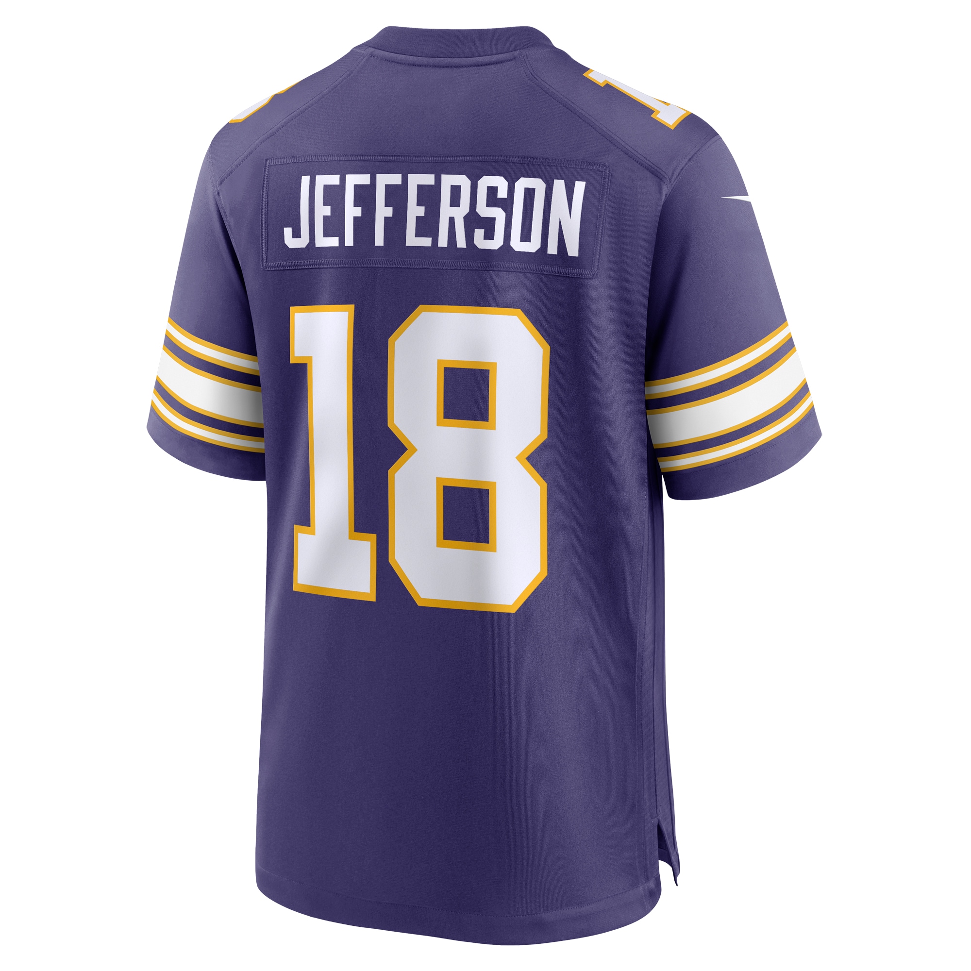 Justin Jefferson Minnesota VikingsClassic Player Game Jersey - Purple