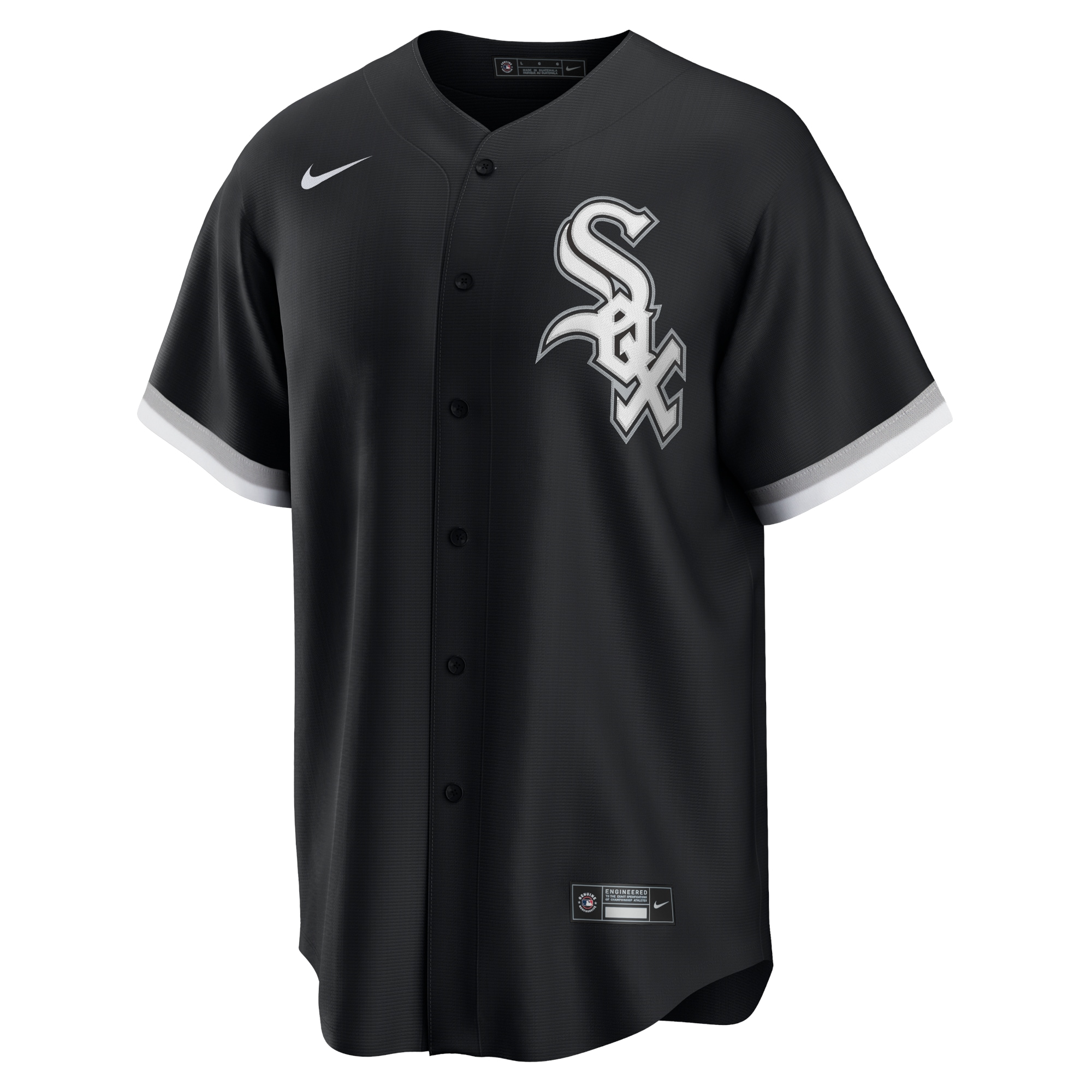 Yoan Moncada Chicago White SoxAlternate Replica Player Name Jersey - Black