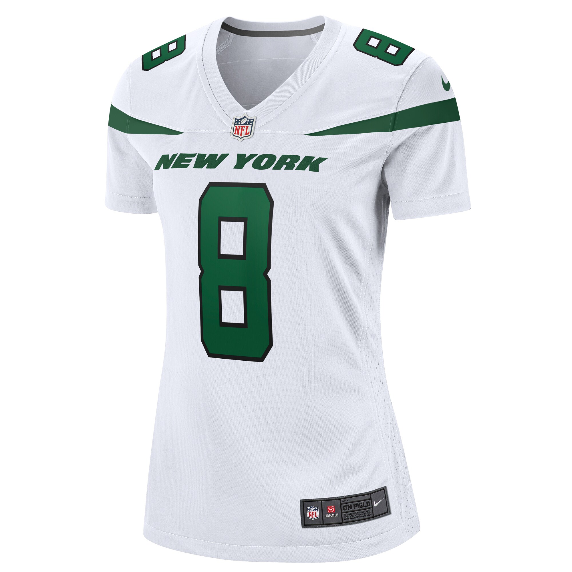 Aaron Rodgers New York Jets Women's Game Jersey - White