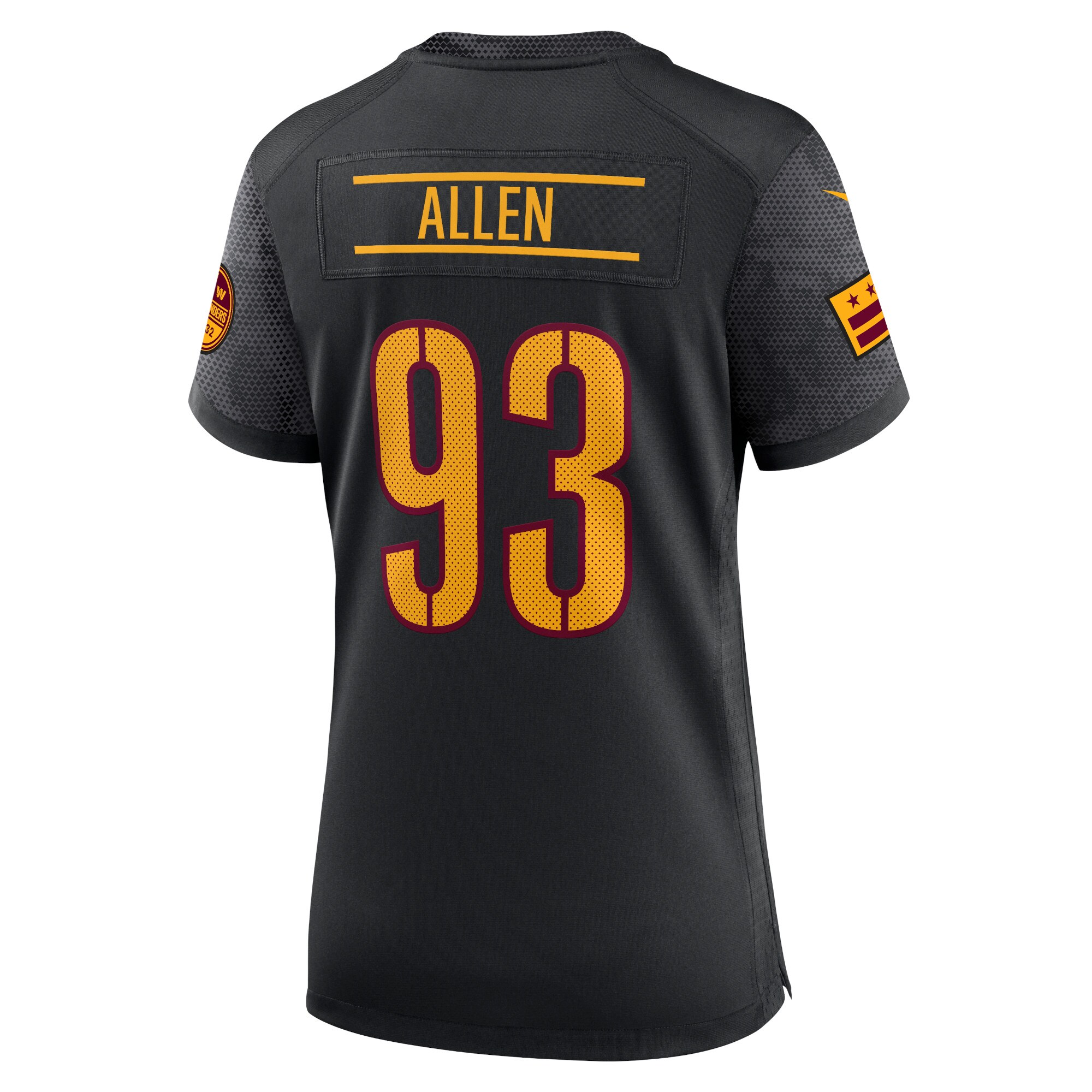 Jonathan Allen Washington Commanders Women's Alternate Game Player Jersey - Black
