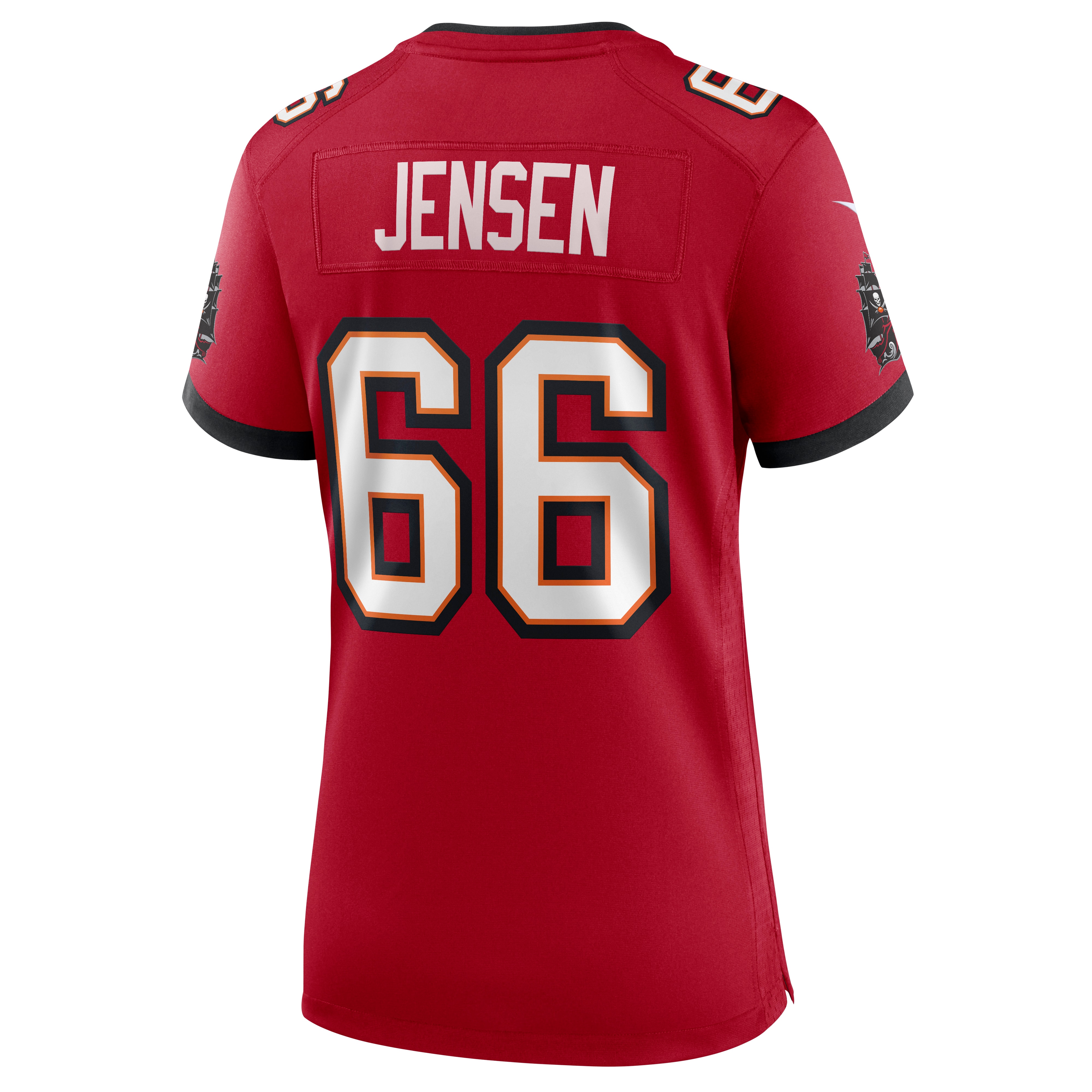 Ryan Jensen Tampa Bay Buccaneers Women's Game Jersey - Red