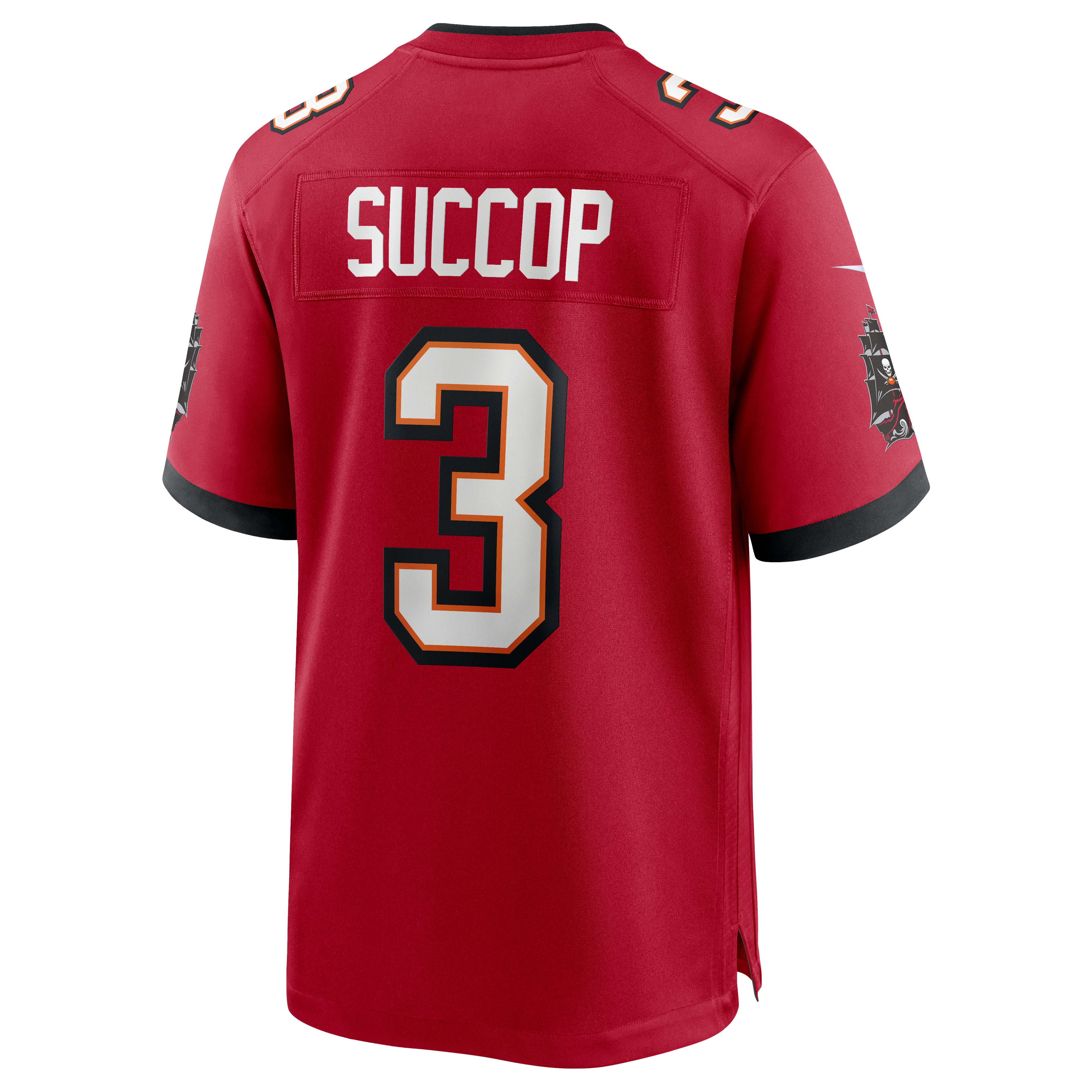 Ryan Succop Tampa Bay BuccaneersTeam Game Jersey - Red