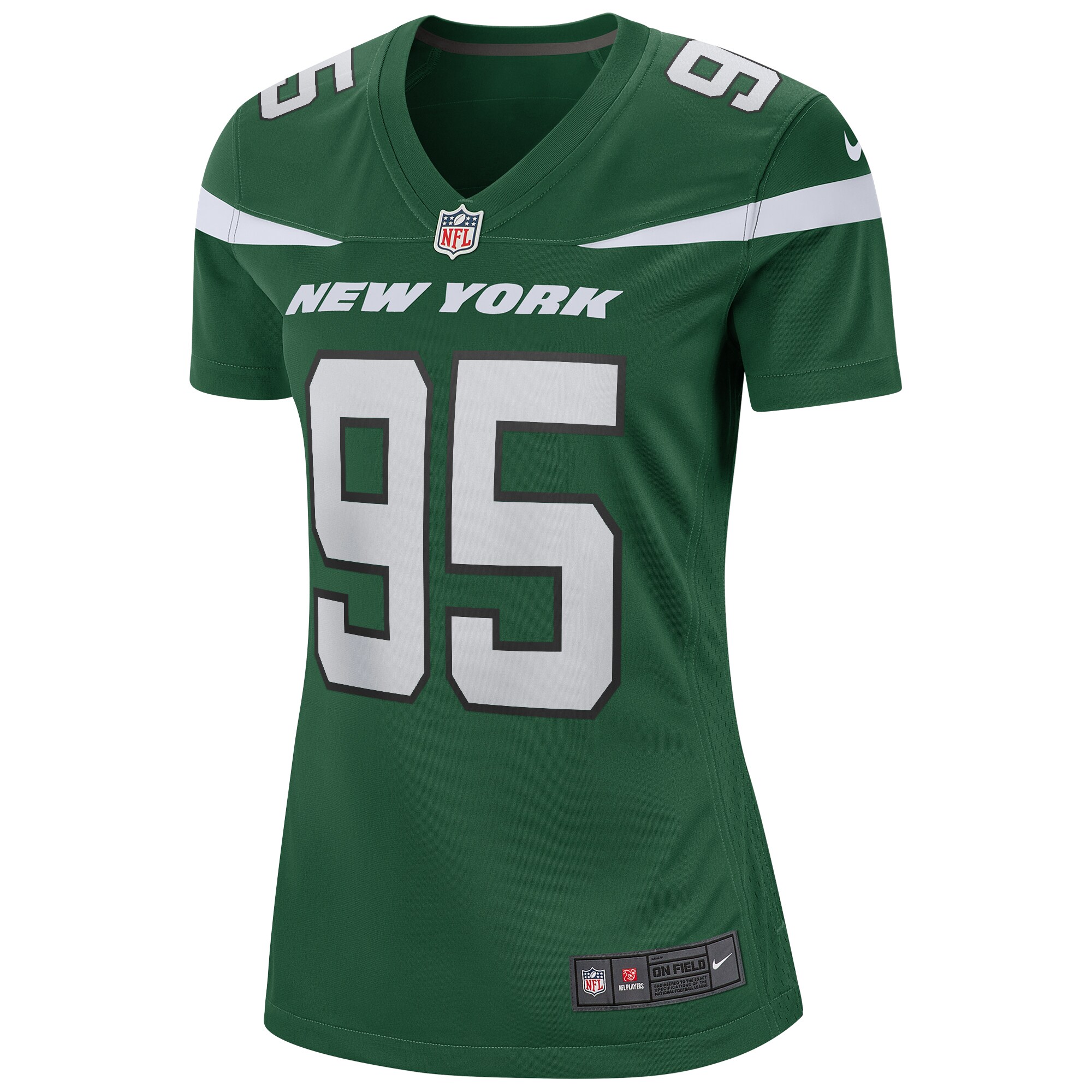 Quinnen Williams New York Jets Women's Game Jersey - Gotham Green