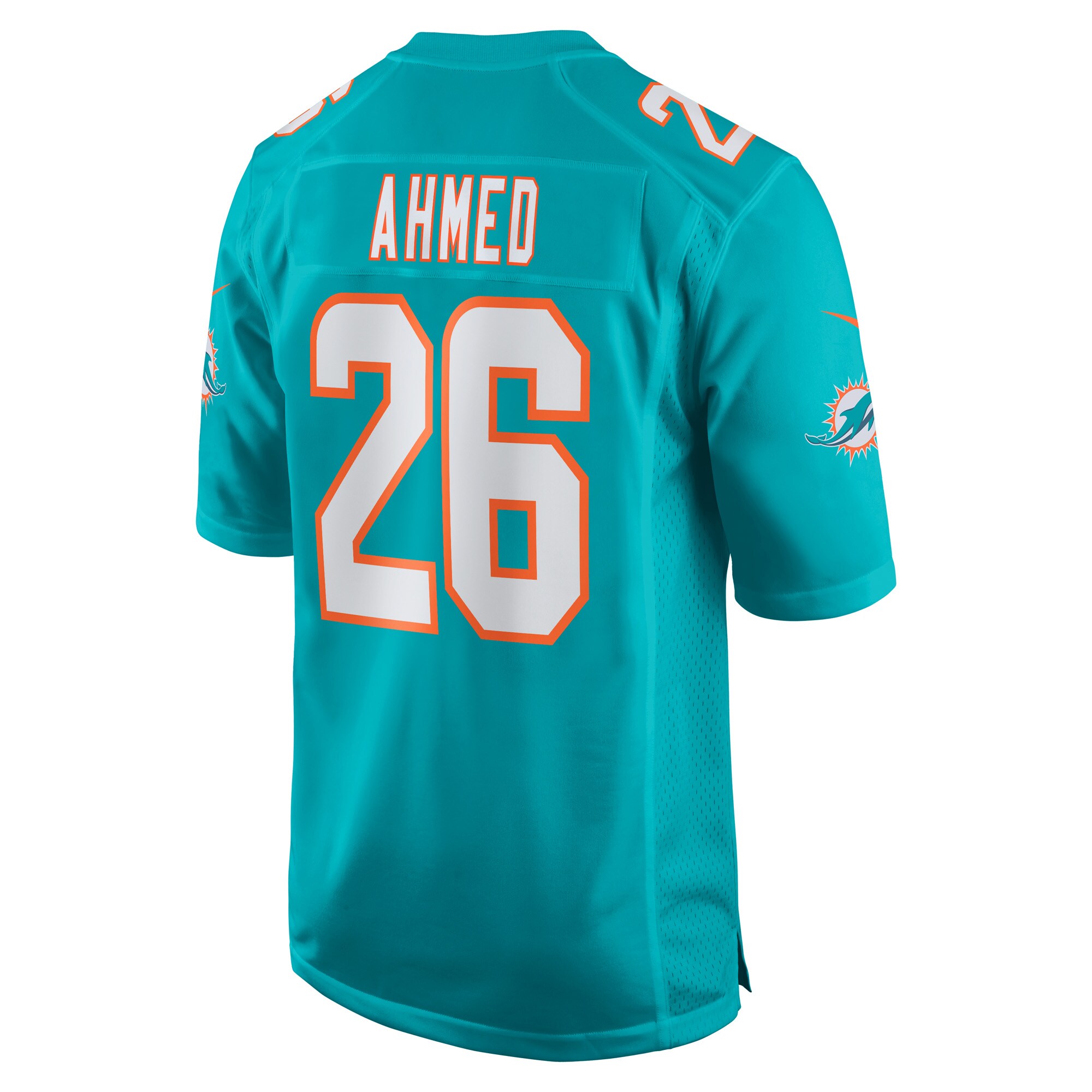 Salvon Ahmed Miami DolphinsGame Jersey - Aqua
