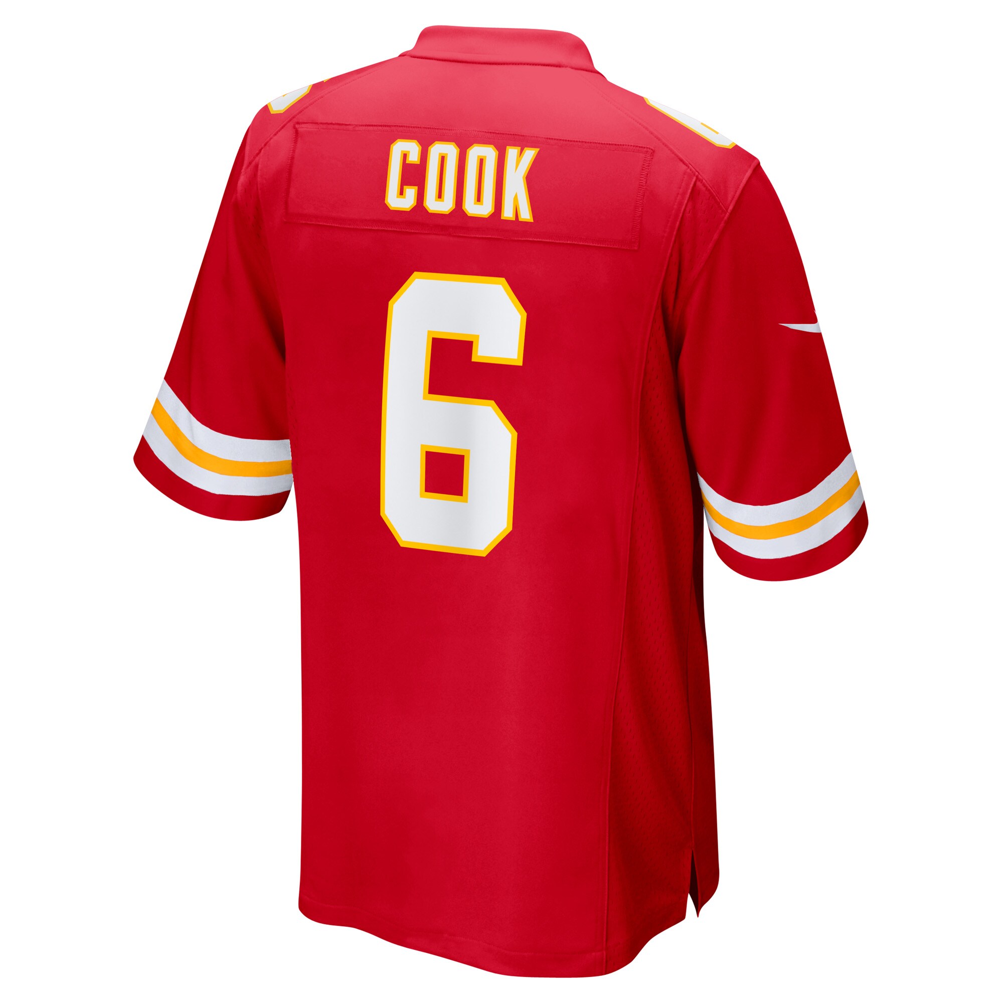 Bryan Cook Kansas City ChiefsGame Player Jersey - Red