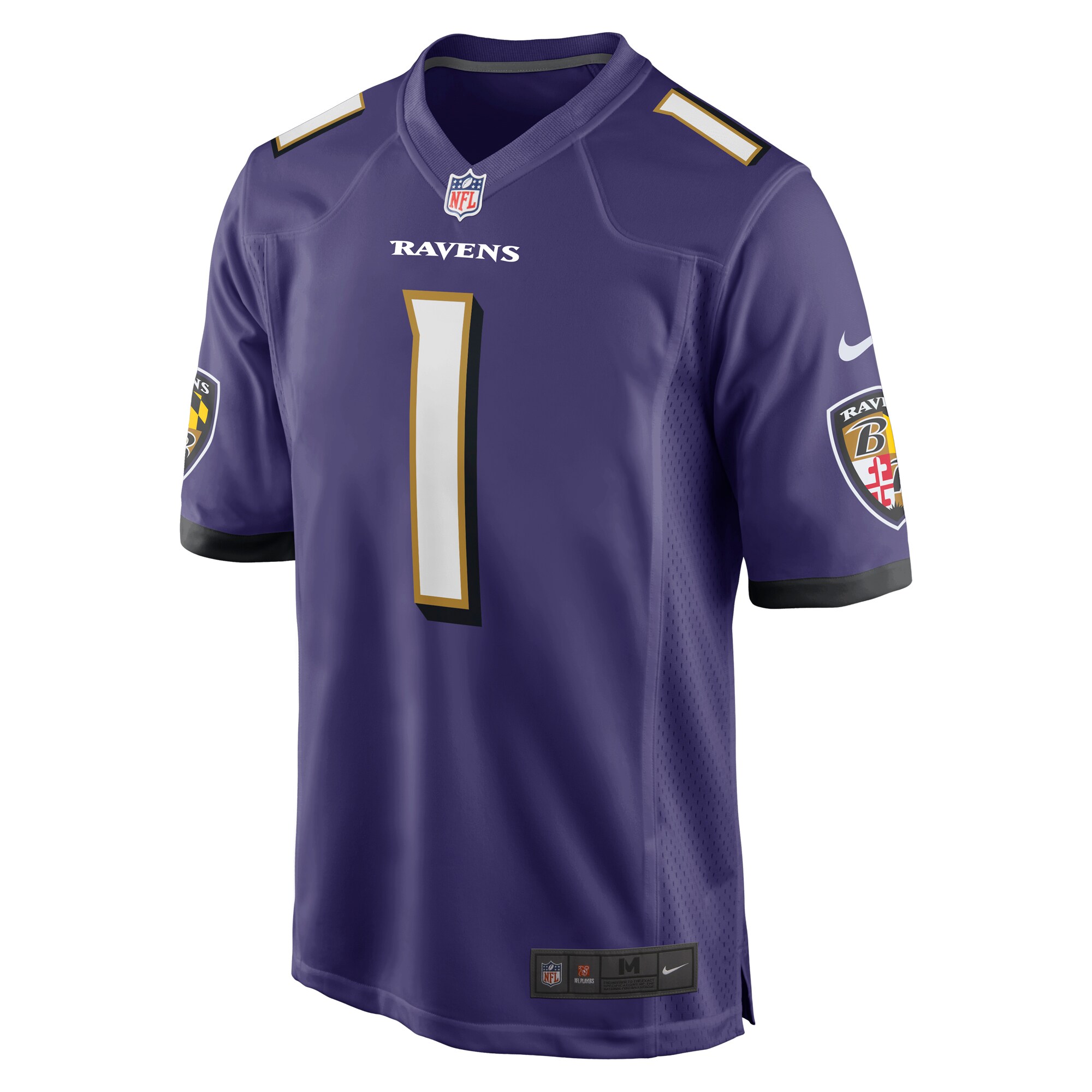 Number 1 Dad Baltimore RavensGame Jersey - Purple