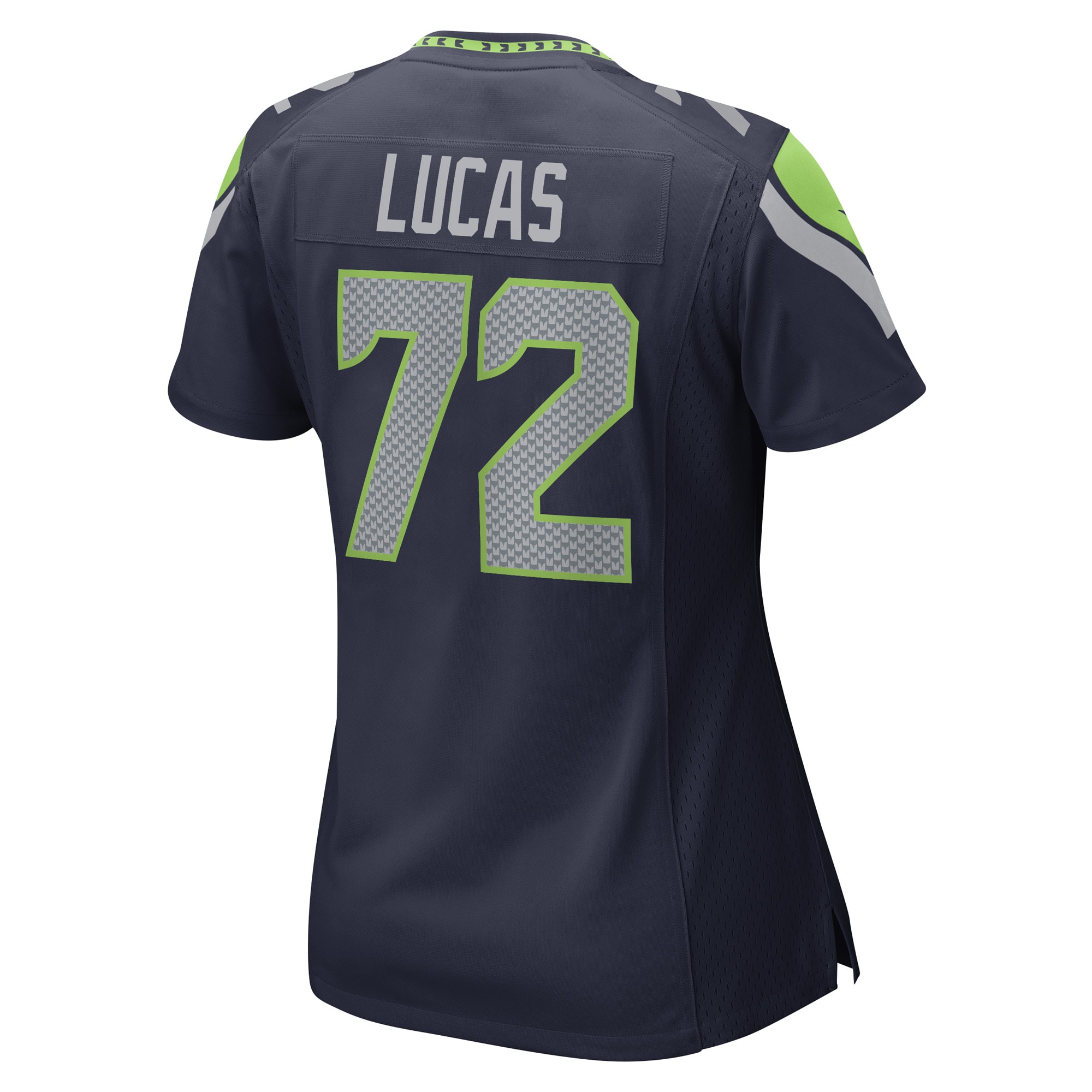 Abraham Lucas Seattle Seahawks Women's Game Player Jersey - College Navy