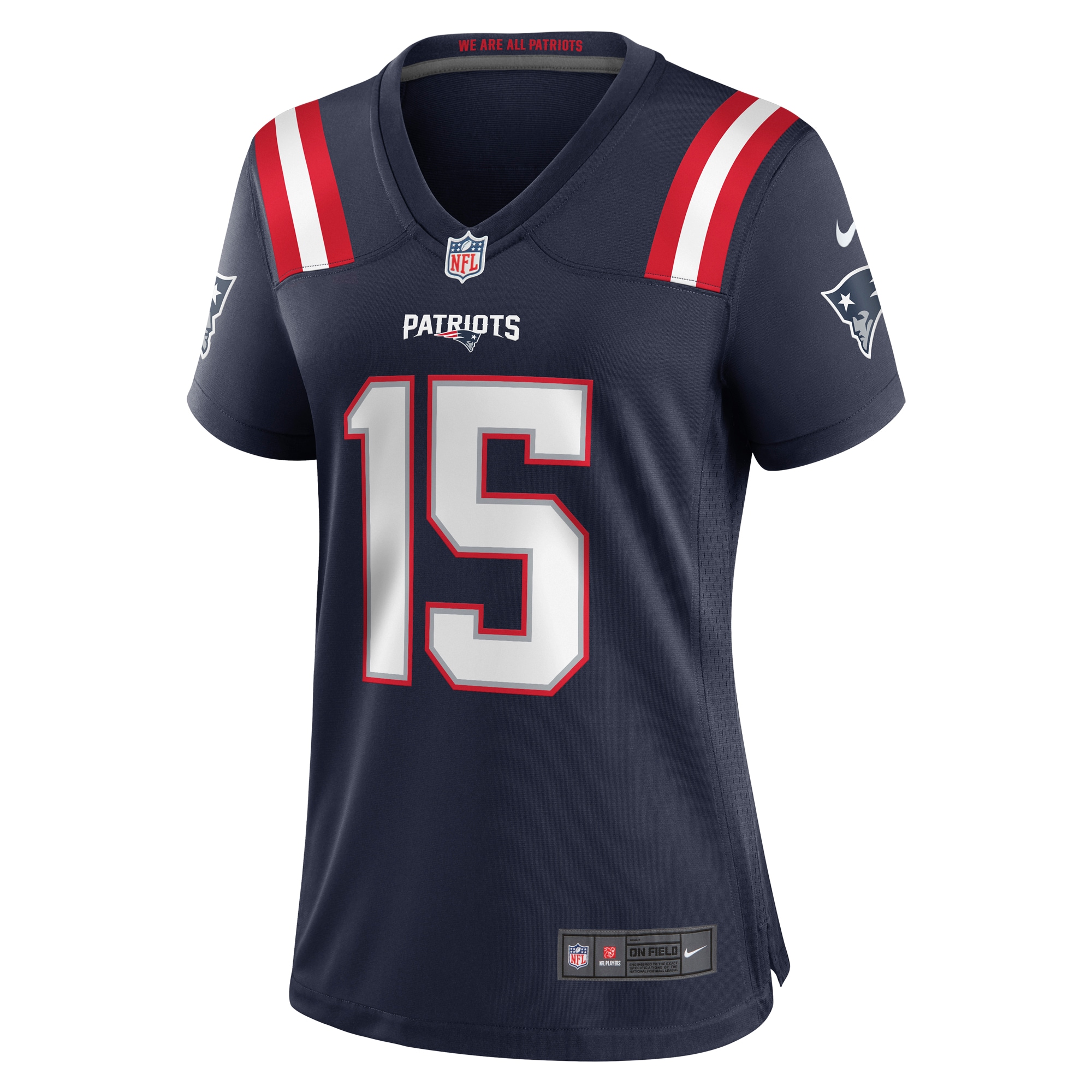Corliss Waitman New England Patriots Women's Game Jersey - Navy