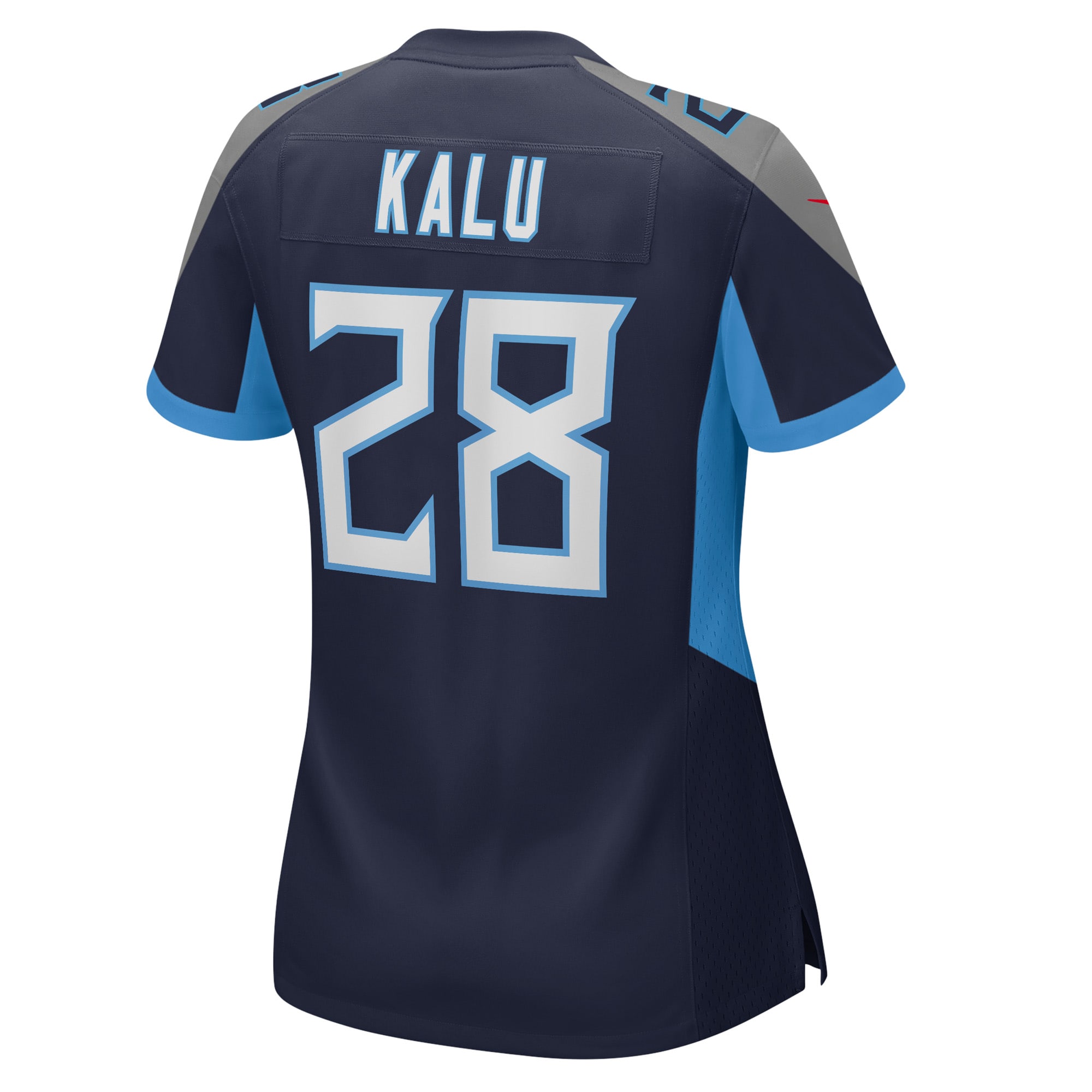 Joshua Kalu Tennessee Titans Women's Game Player Jersey - Navy