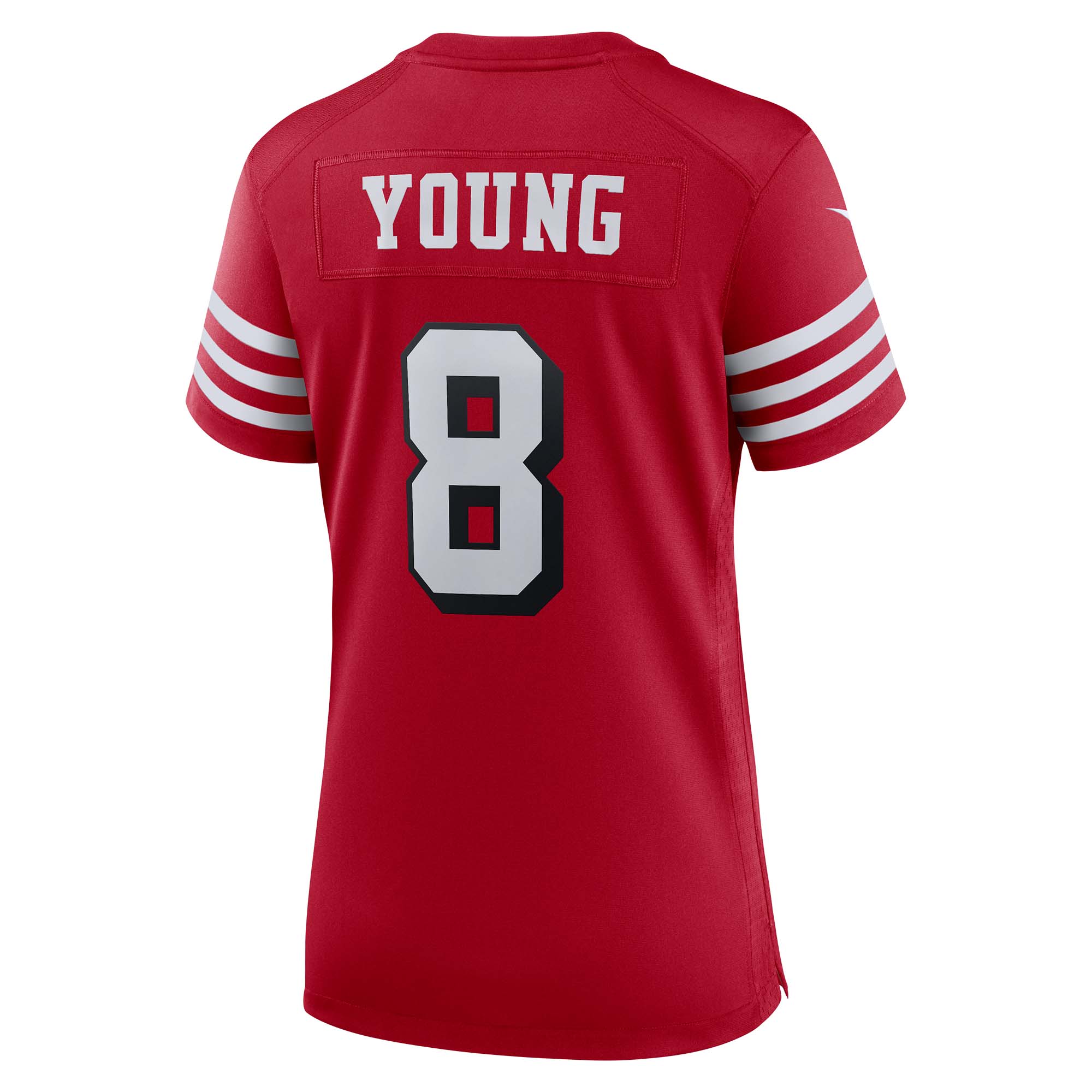 Steve Young San Francisco 49ers Women's Alternate Game Jersey - Scarlet