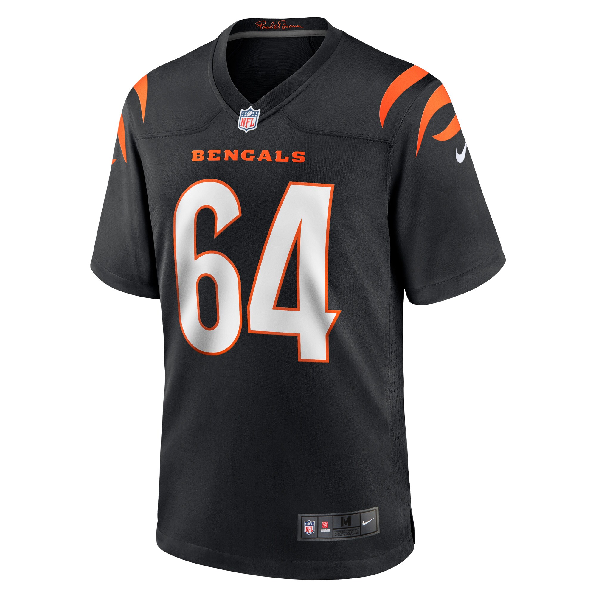 Ted Karras Cincinnati BengalsGame Player Jersey - Black