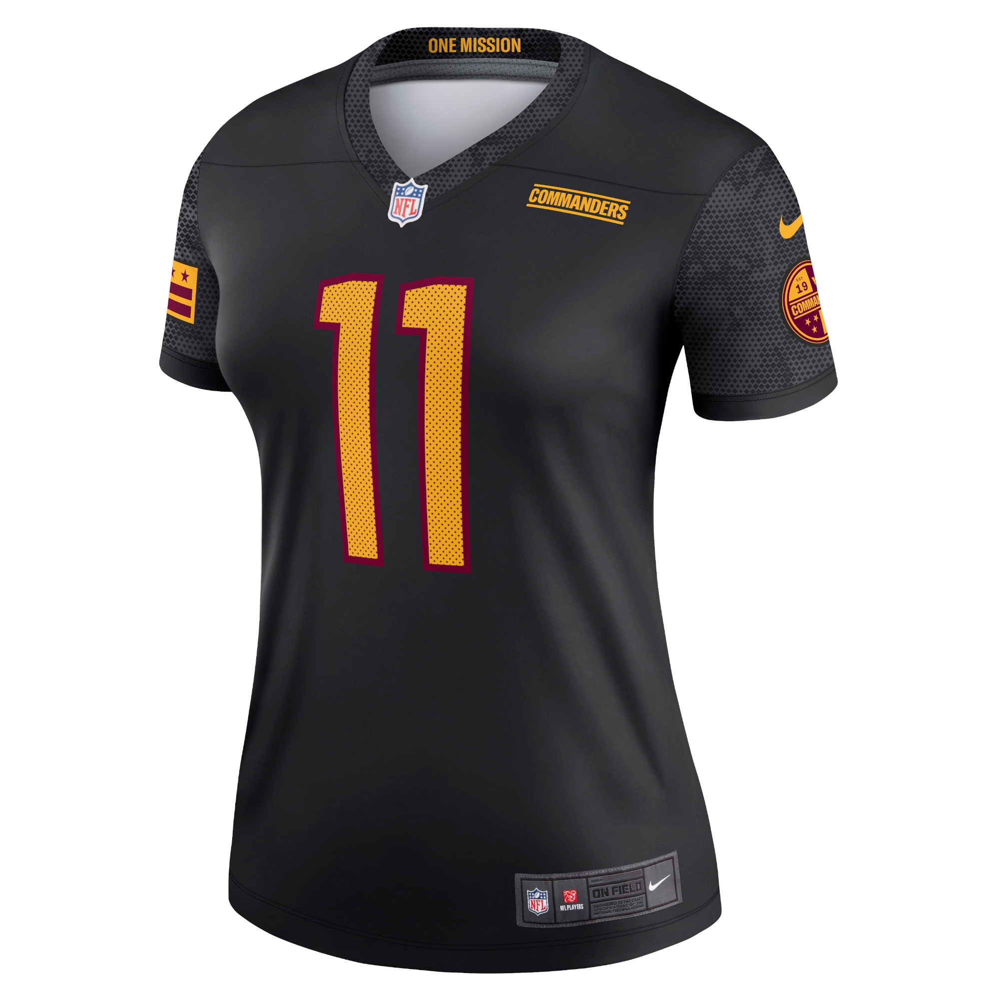 Carson Wentz Washington Commanders Women's Alternate Legend Jersey - Black