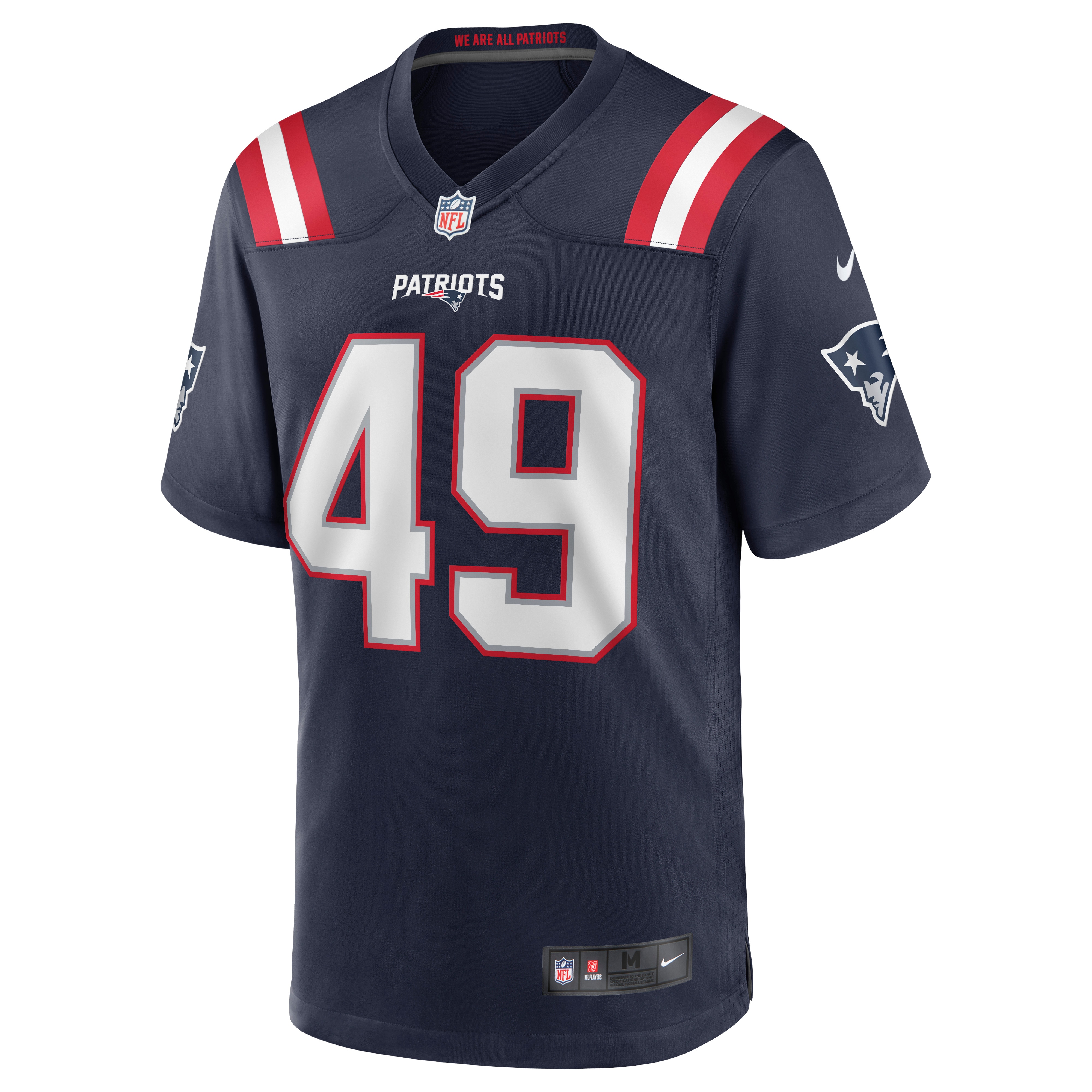 Joe Cardona New England PatriotsGame Jersey - Navy