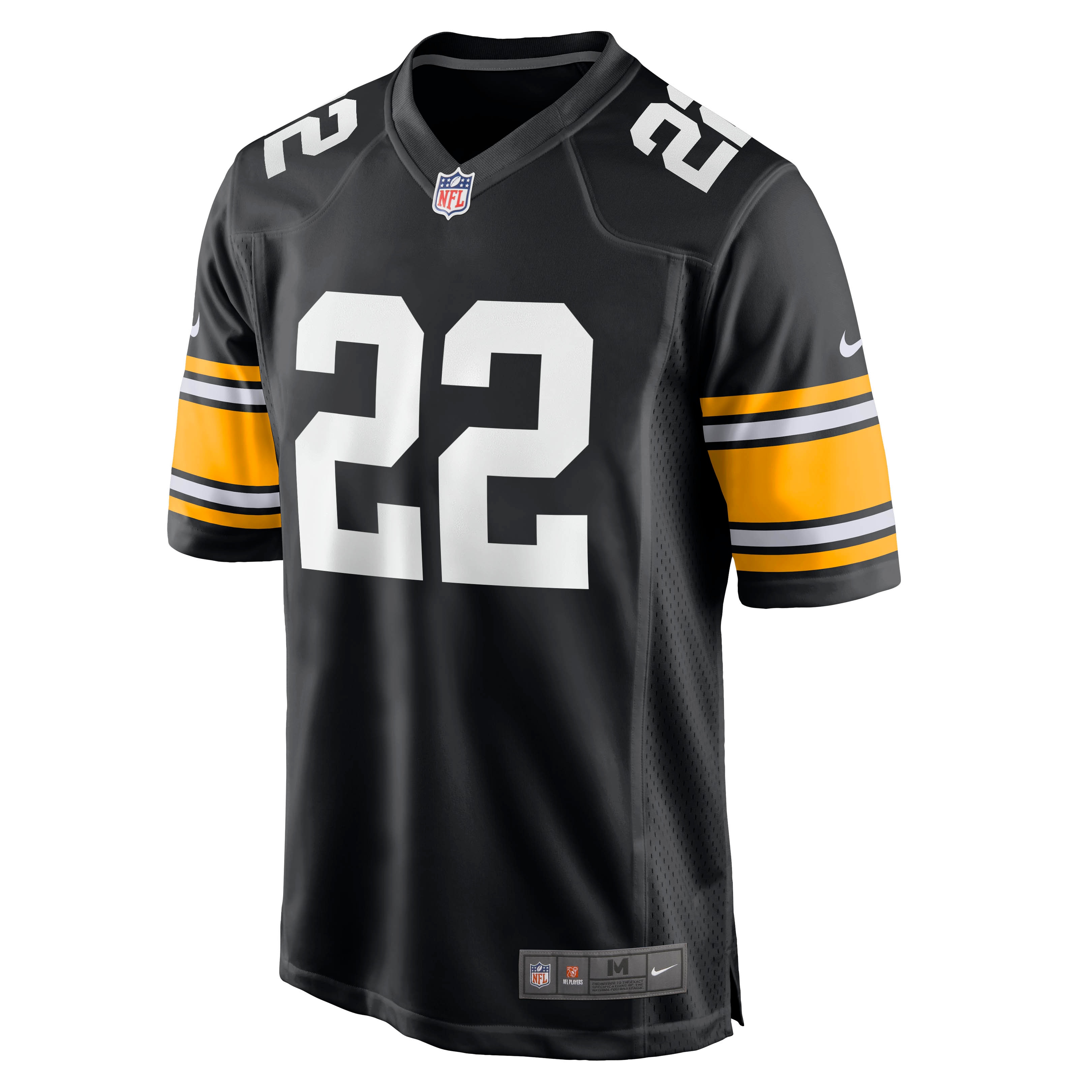 Najee Harris Pittsburgh SteelersGame Player Jersey - Black