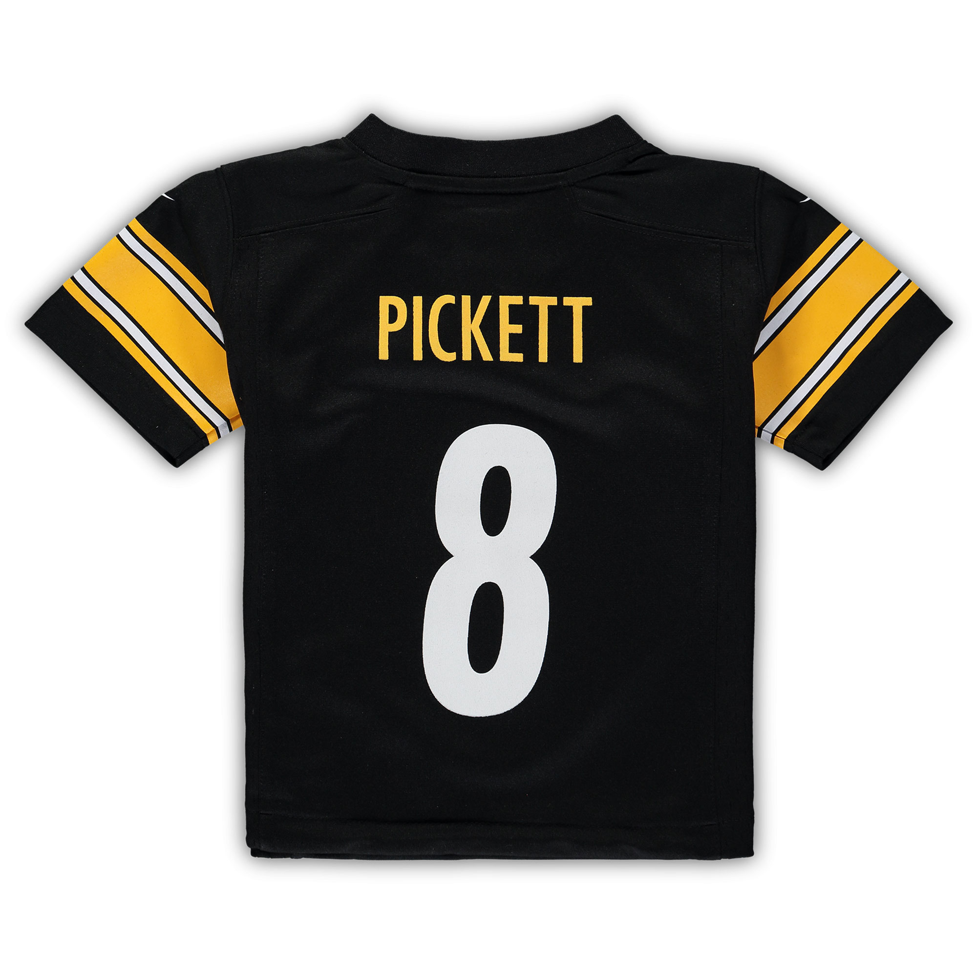 Kenny Pickett Pittsburgh SteelersToddler Game Jersey - Black