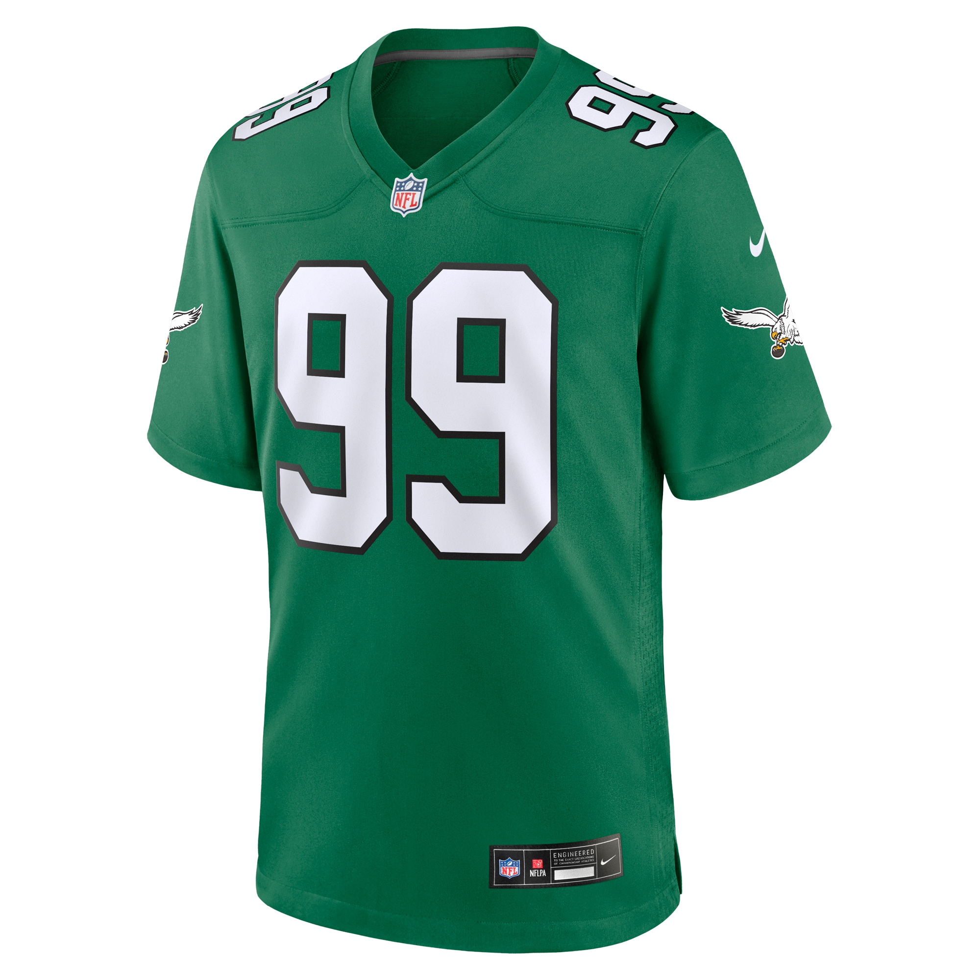Jerome Brown Philadelphia EaglesAlternate Game Jersey - Kelly Green
