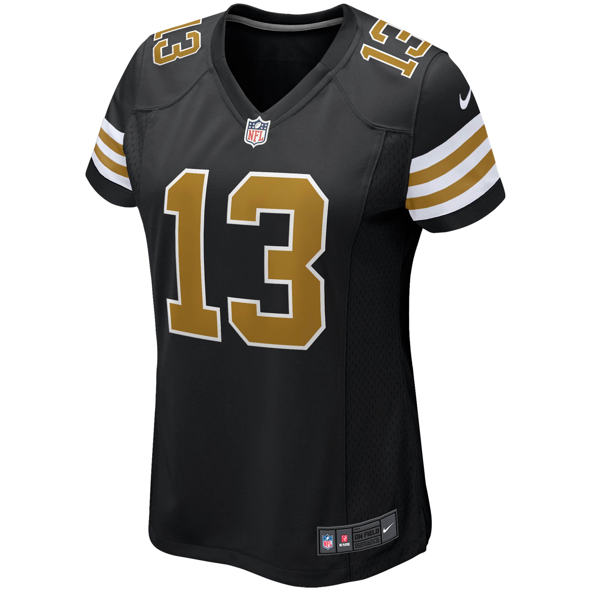 Michael Thomas New Orleans Saints Women's Alternate Game Jersey - Black
