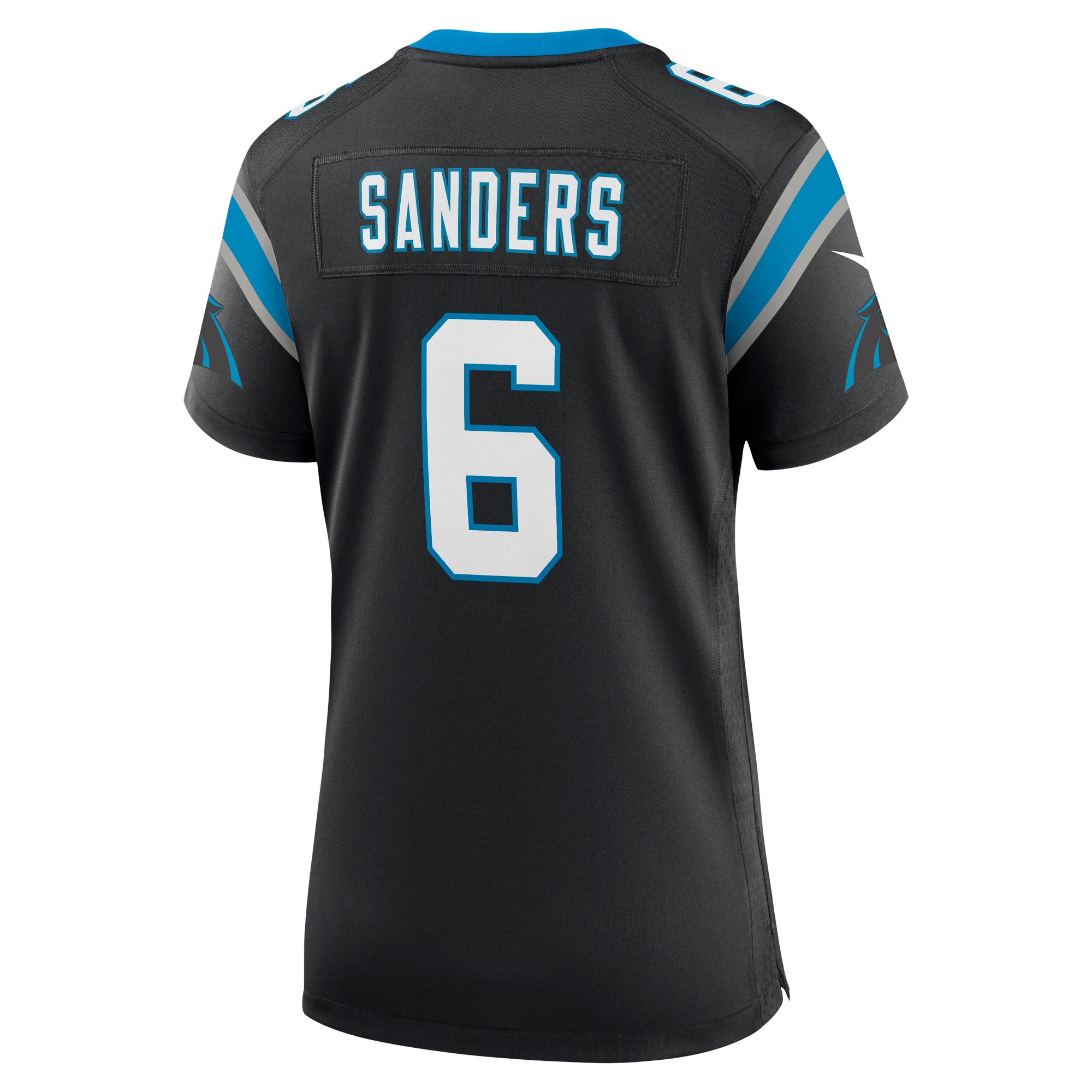 Miles Sanders Carolina Panthers Women's Team Game Jersey - Black