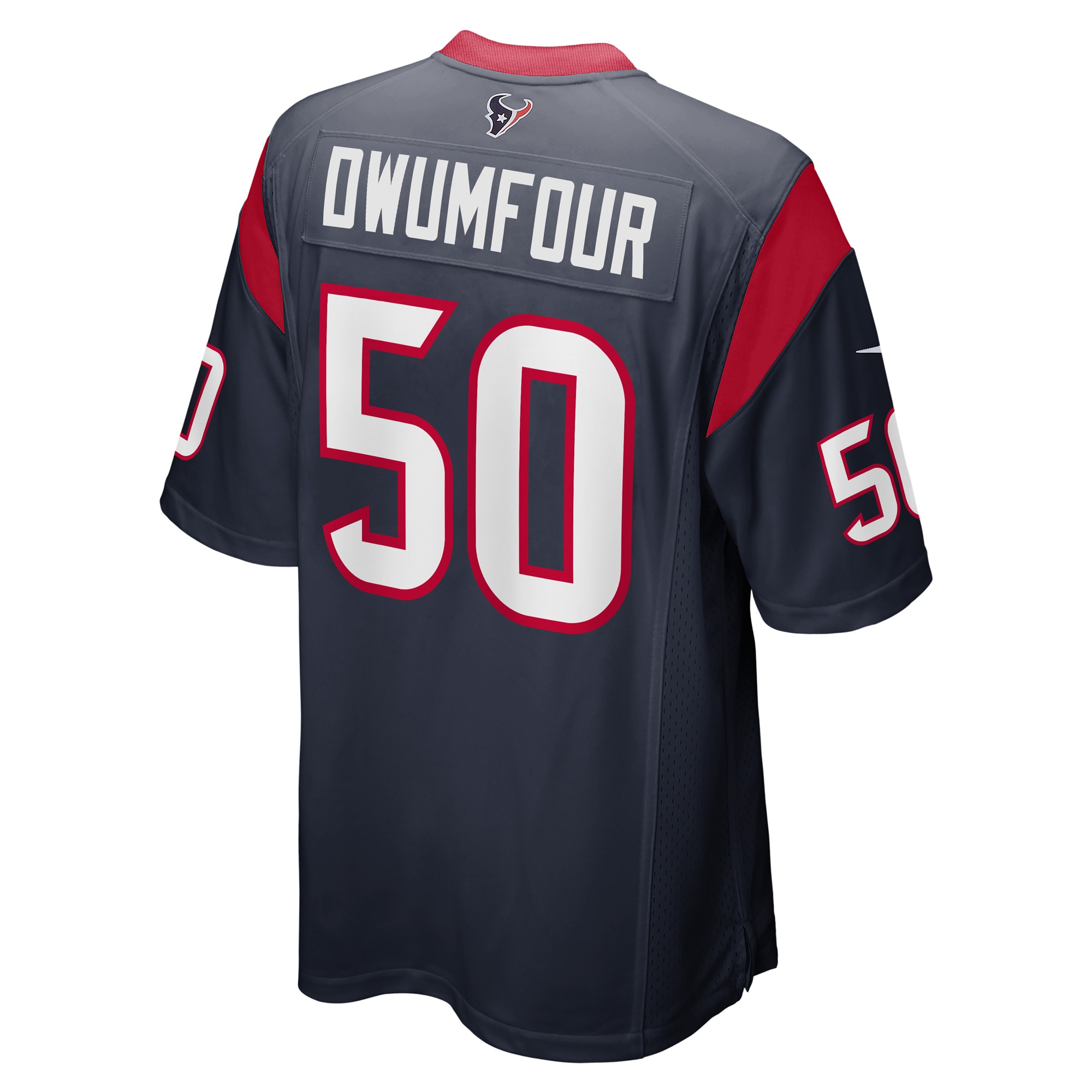 Michael Dwumfour Houston TexansGame Player Jersey - Navy