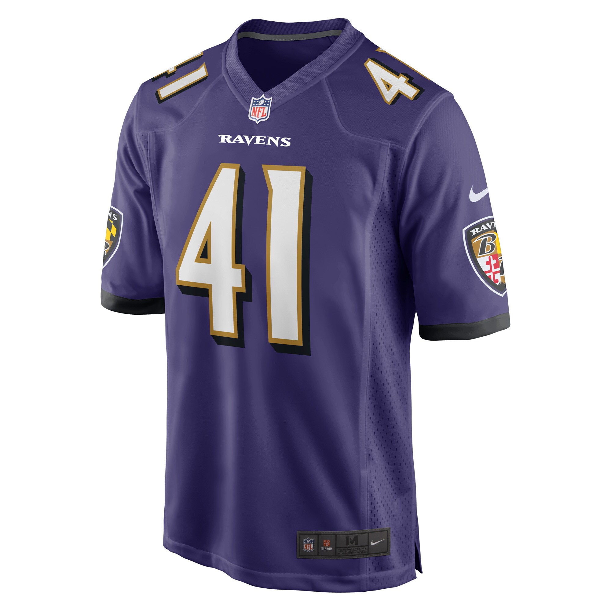 Daryl Worley Baltimore RavensGame Player Jersey - Purple