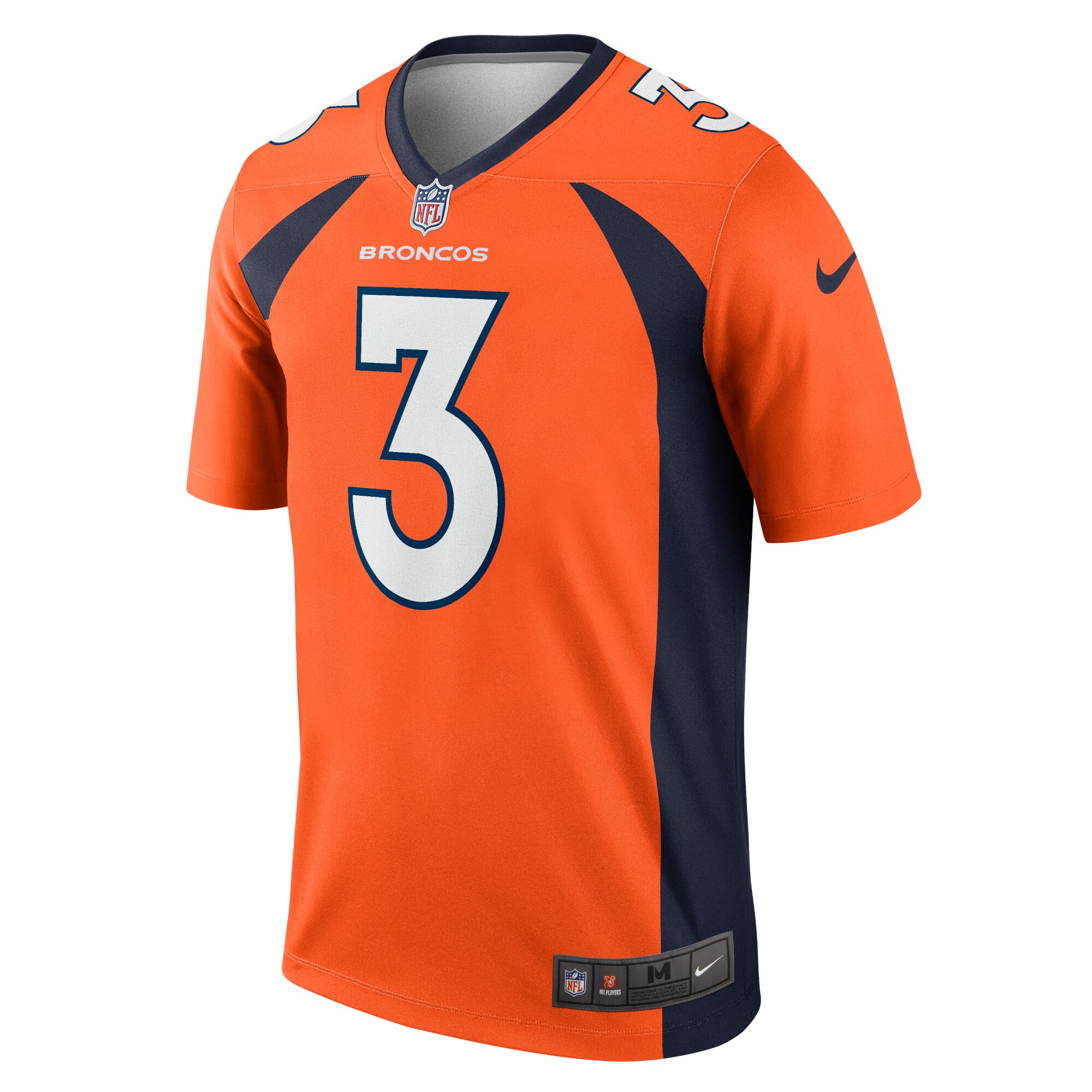 Russell Wilson Denver BroncosLegend Jersey - Orange