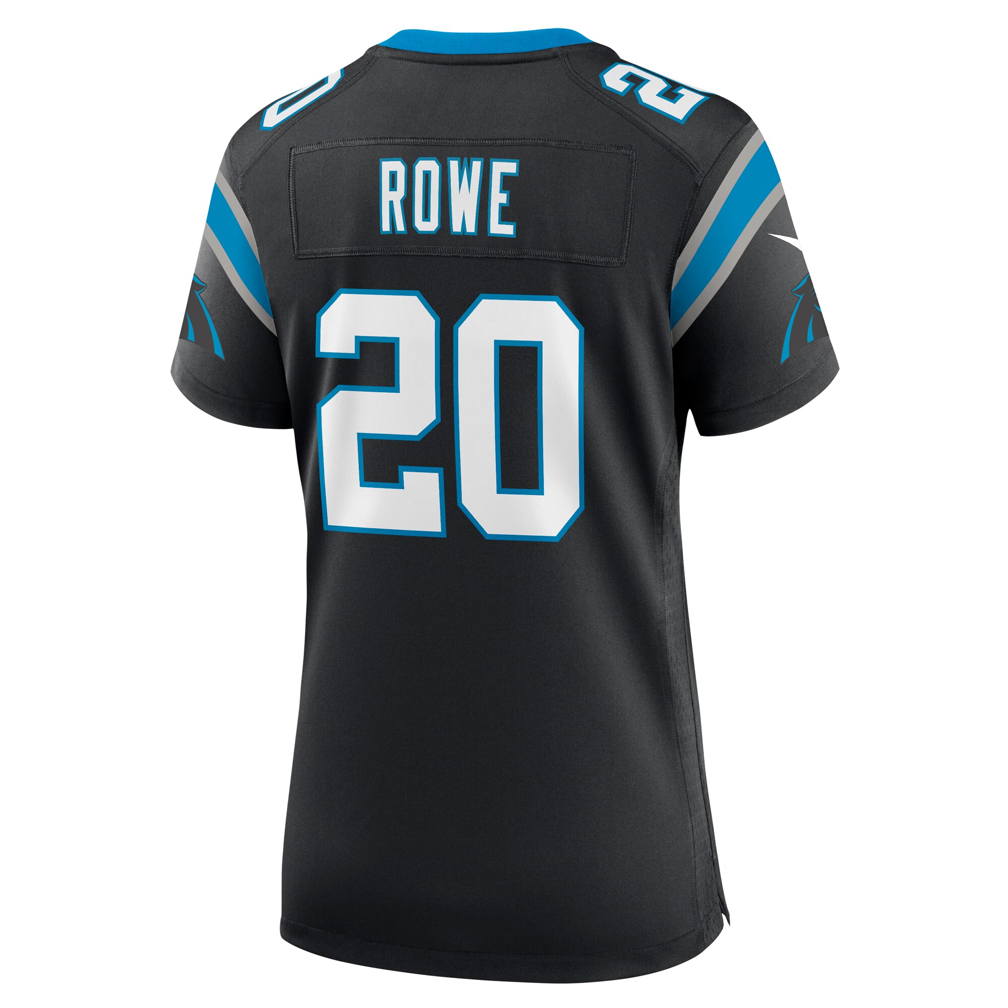 Eric Rowe Carolina Panthers Women's Team Game Jersey - Black