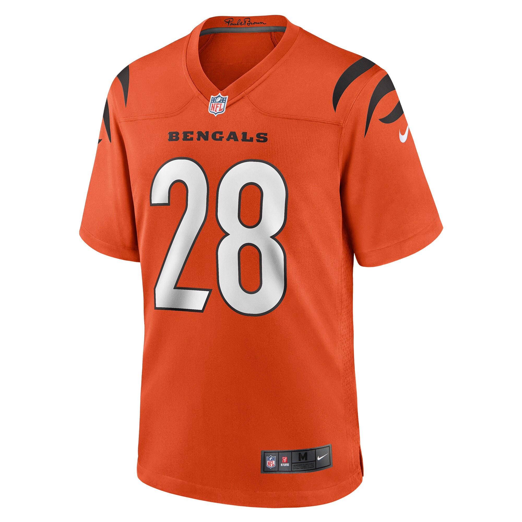Joe Mixon Cincinnati BengalsGame Jersey - Orange