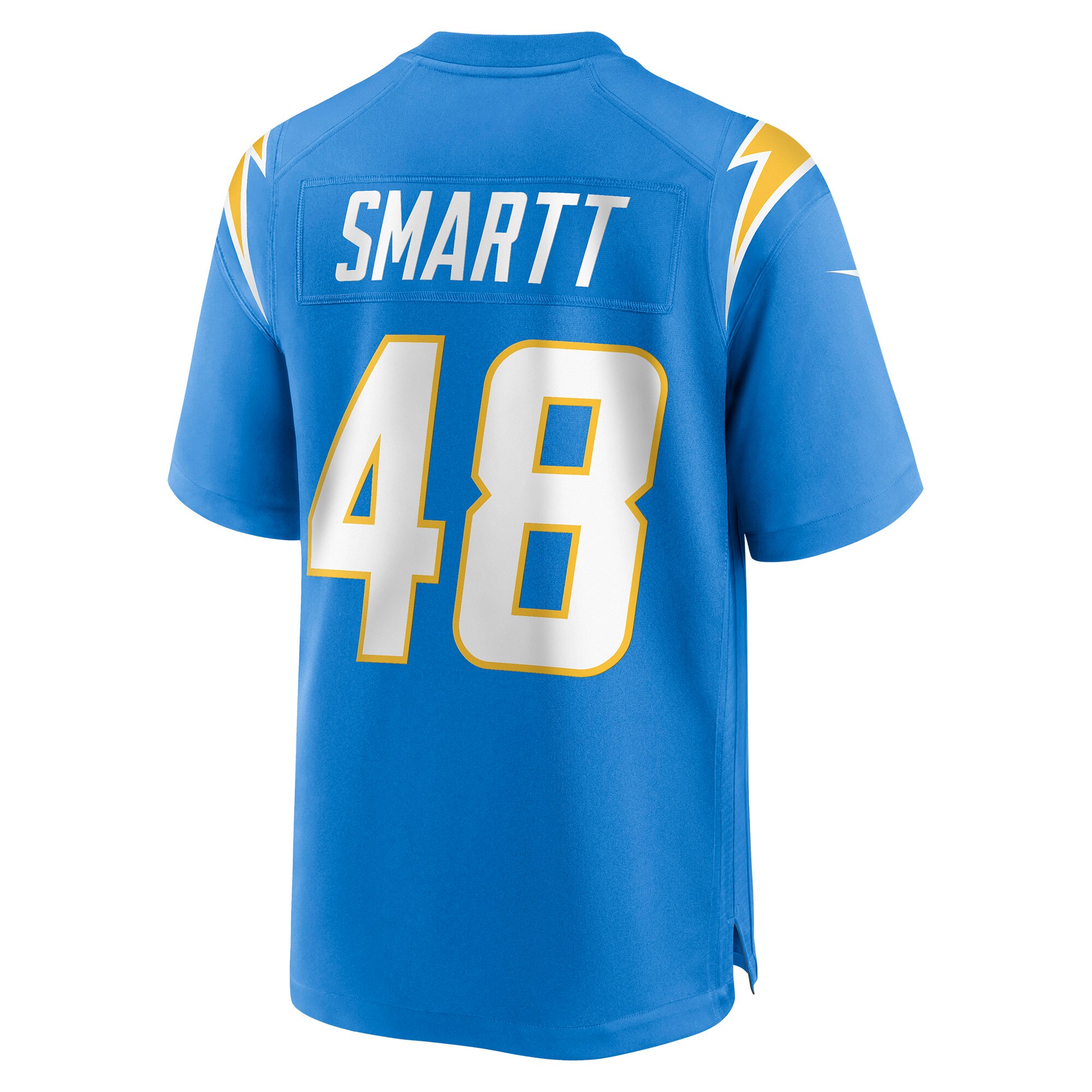 Stone Smartt Los Angeles ChargersGame Player Jersey - Powder Blue