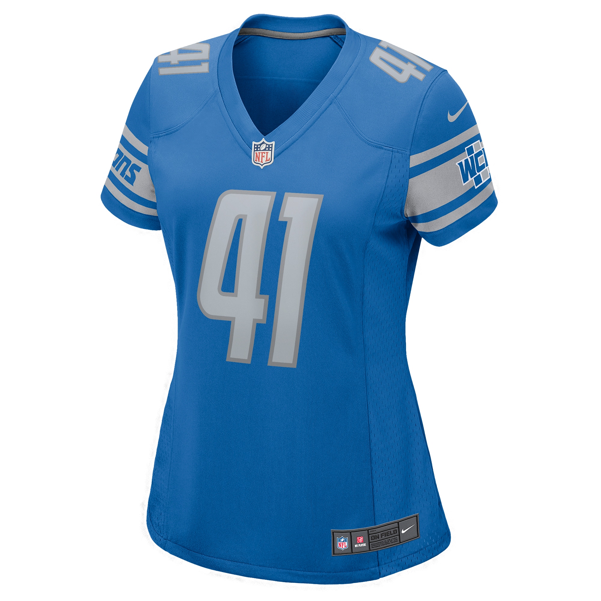 James Houston Detroit Lions Women's Game Jersey - Blue