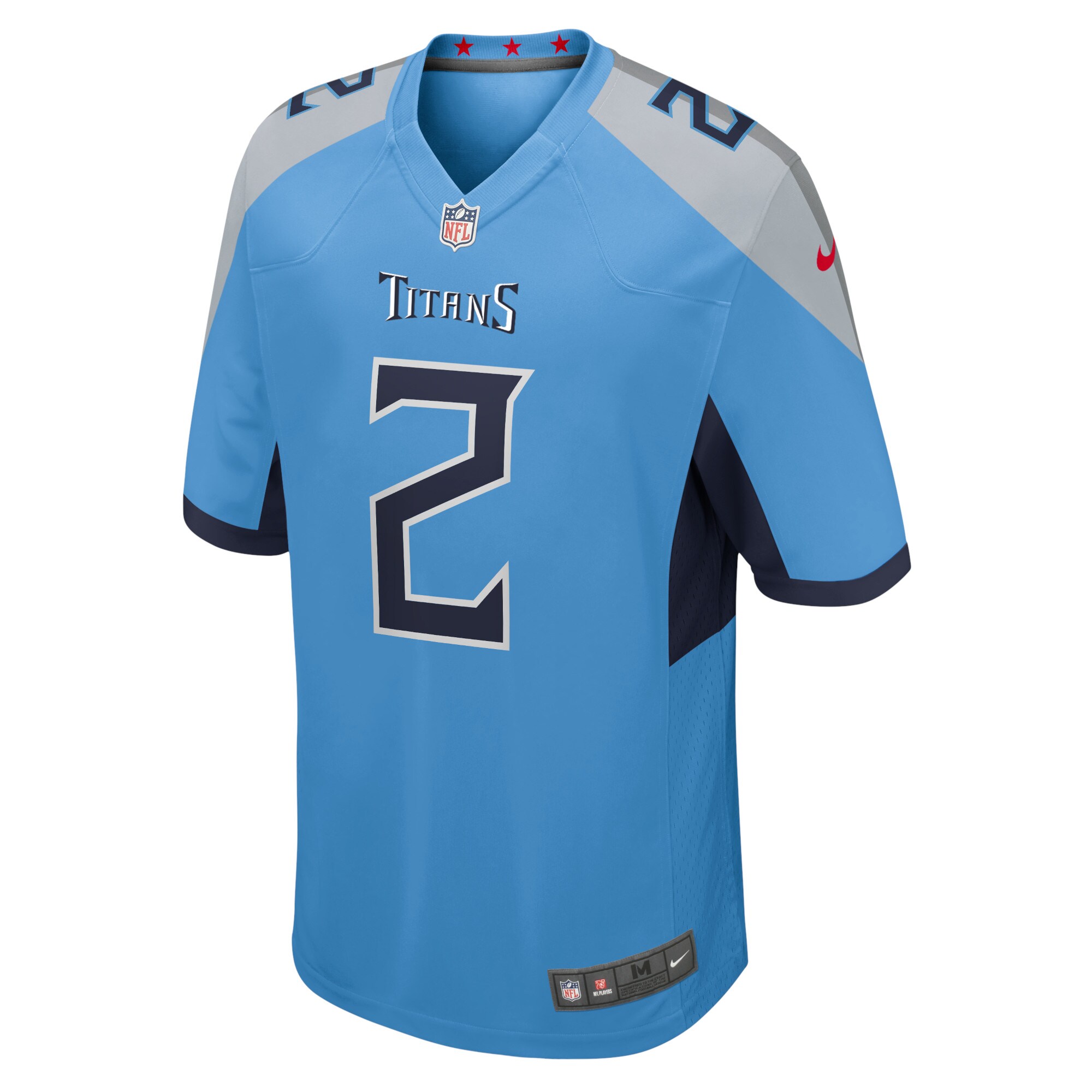 Julio Jones Tennessee TitansGame Jersey - Light Blue