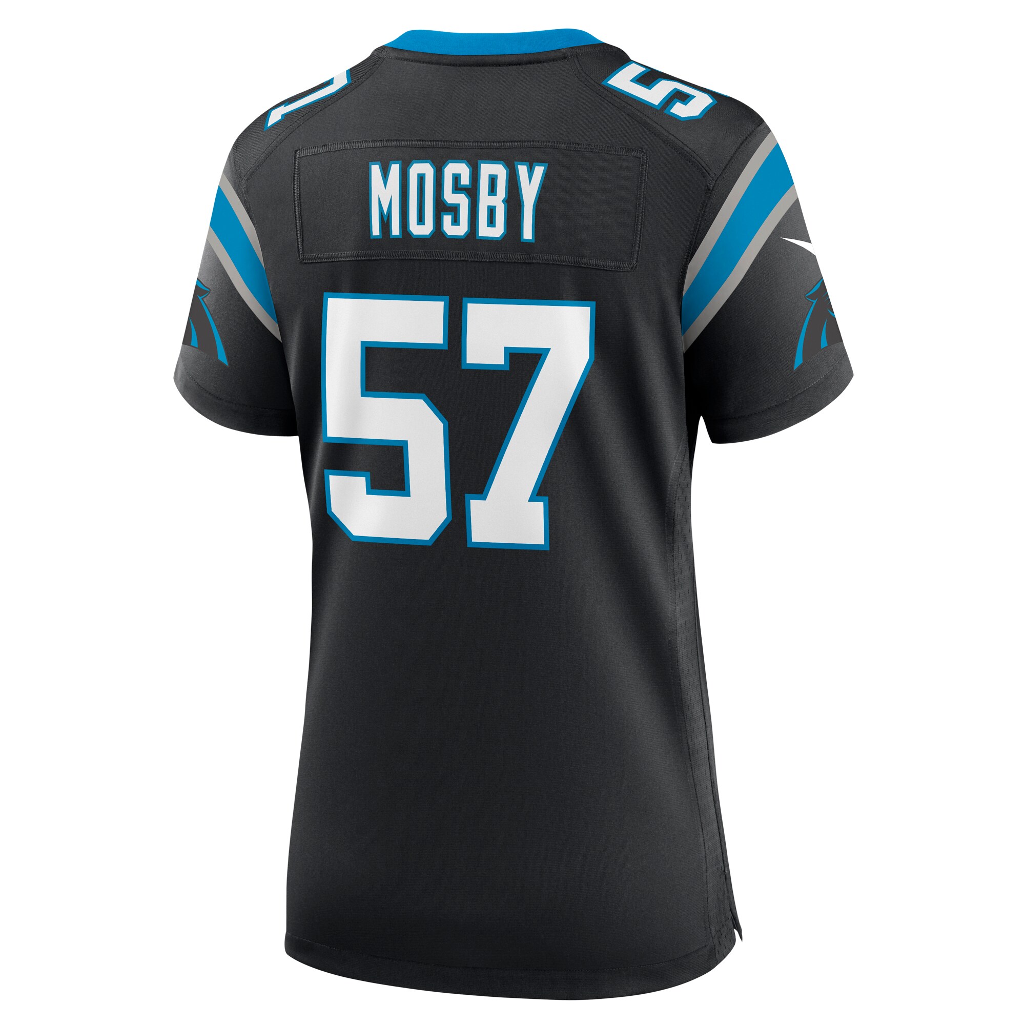 Arron Mosby Carolina Panthers Women's Team Game Jersey - Black