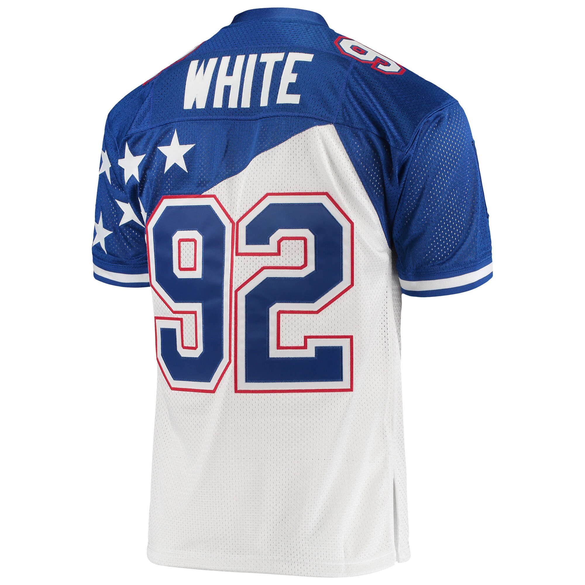Reggie White NFC Mitchell & Ness 1995 Pro Bowl Authentic Jersey - White/Blue