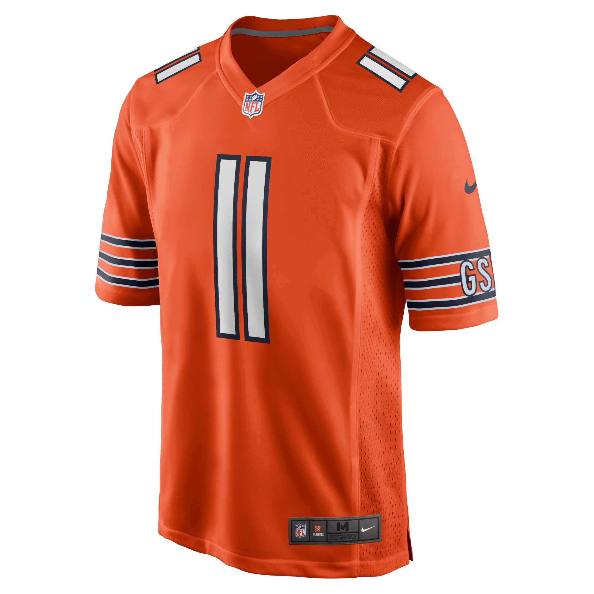 Darnell Mooney Chicago BearsAlternate Game Player Jersey - Orange