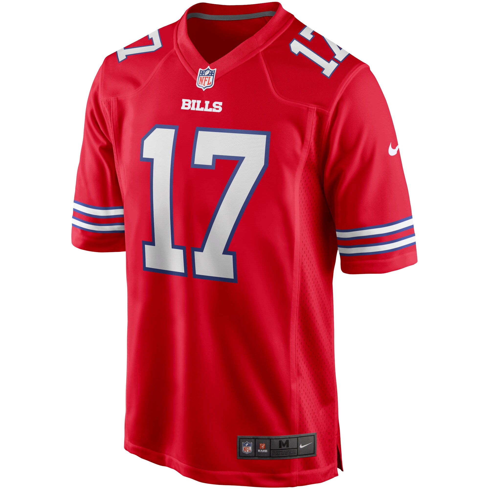 Josh Allen Buffalo BillsAlternate Game Player Jersey - Red