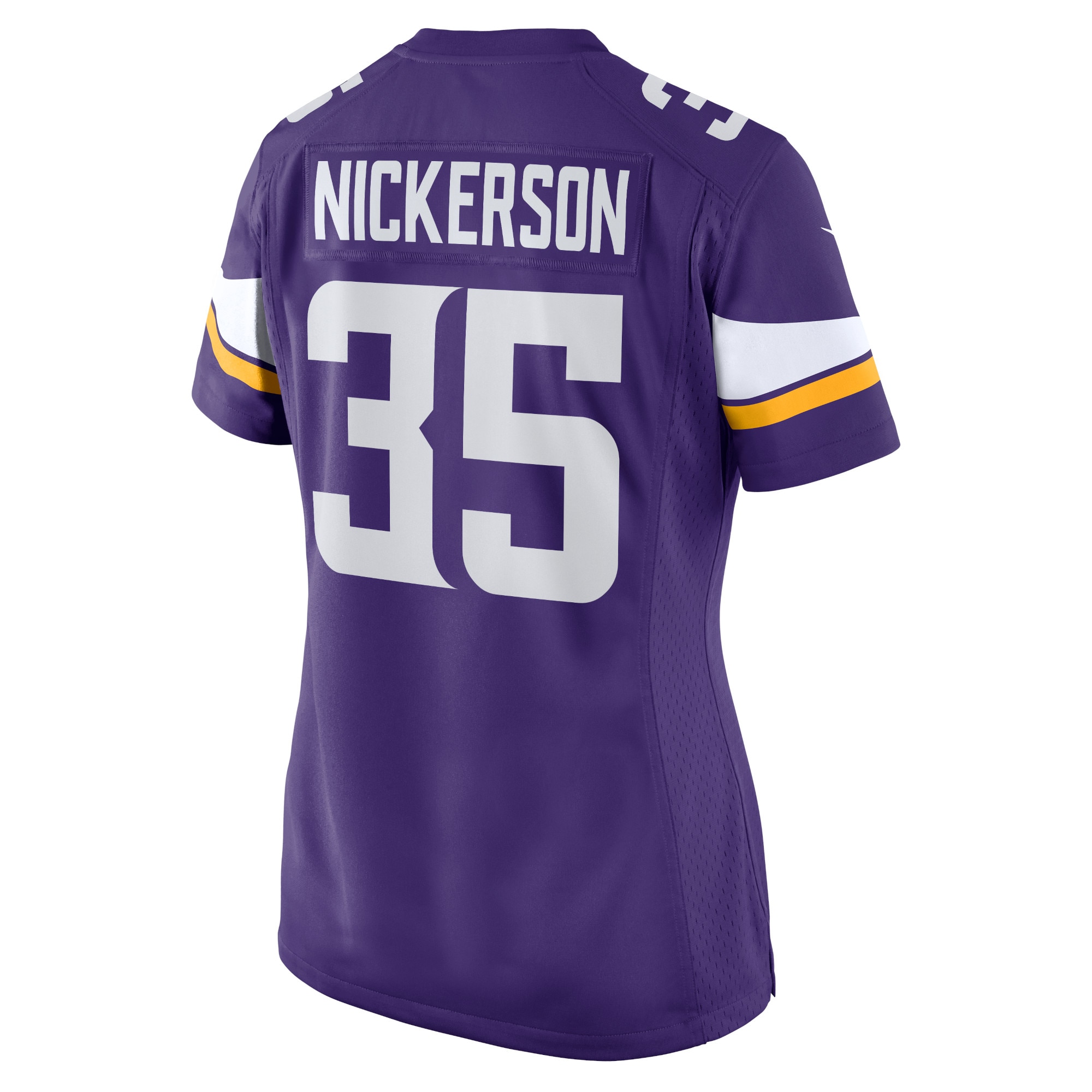 Parry Nickerson Minnesota Vikings Women's Home Game Player Jersey - Purple