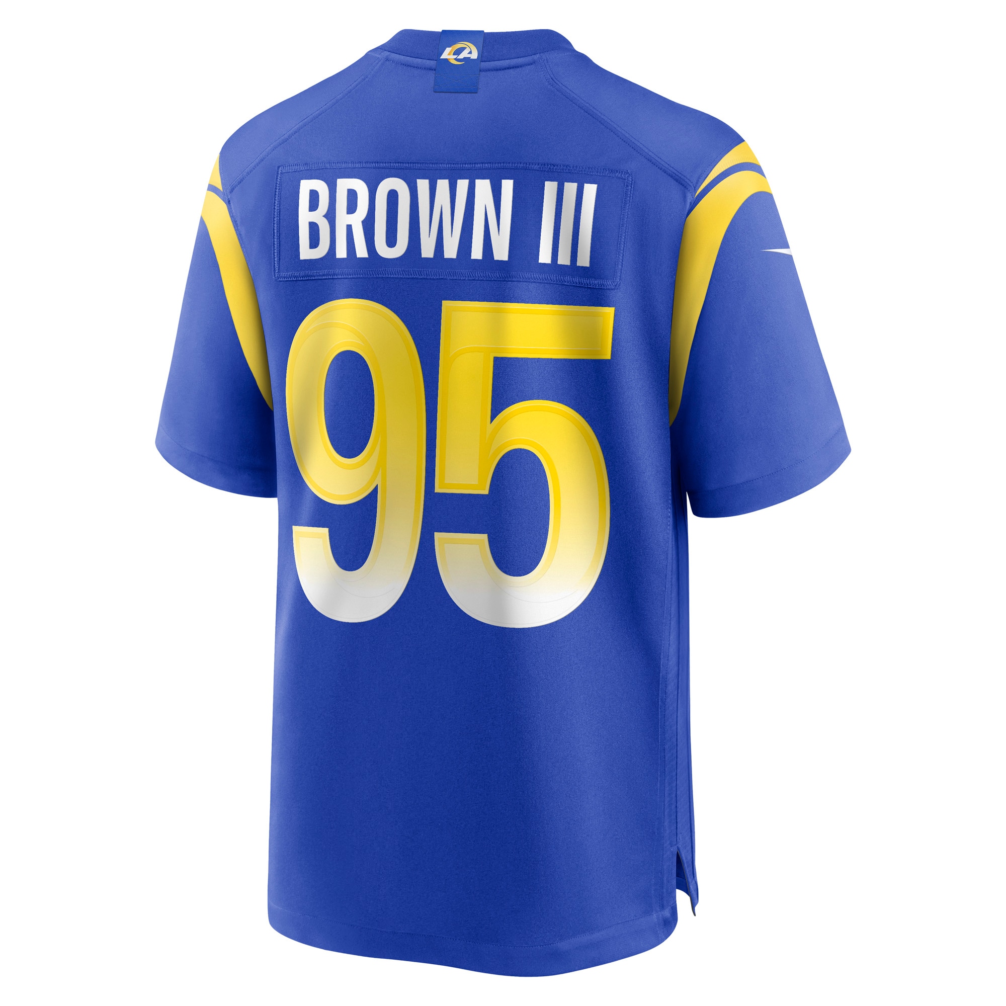 Bobby Brown III Los Angeles RamsGame Jersey - Royal