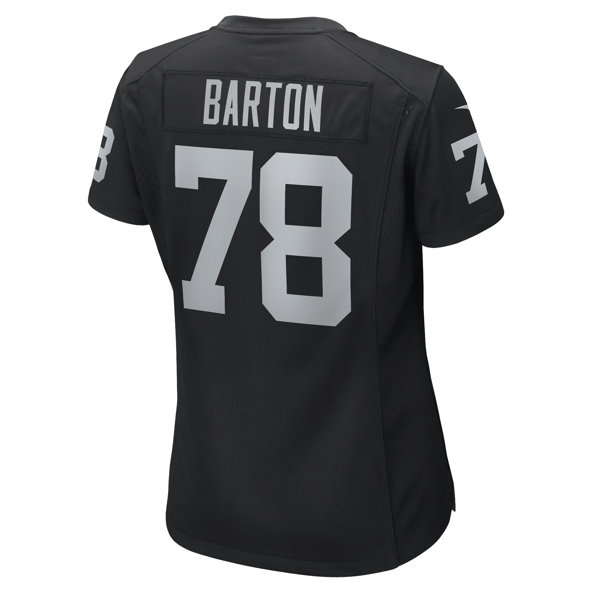 Jackson Barton Las Vegas Raiders Women's Game Player Jersey - Black