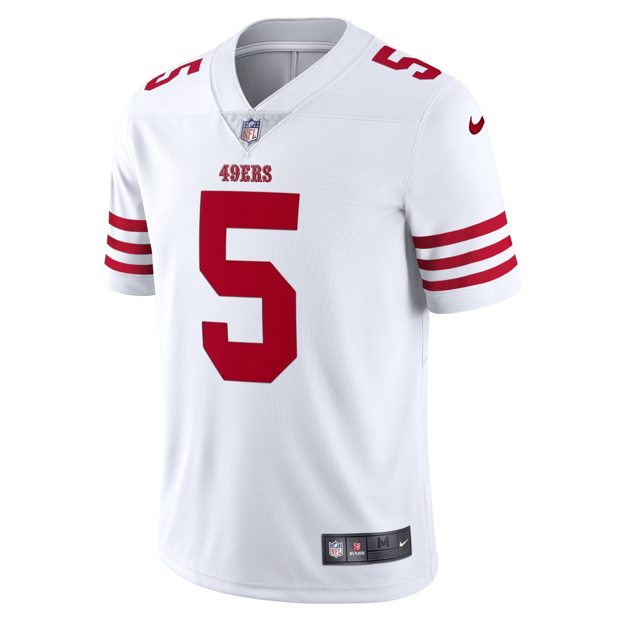Trey Lance San Francisco 49ersVapor Limited Jersey - White