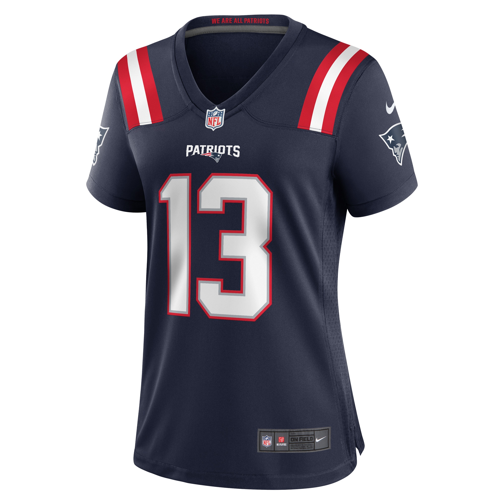 Jack Jones New England Patriots Women's Game Player Jersey - Navy