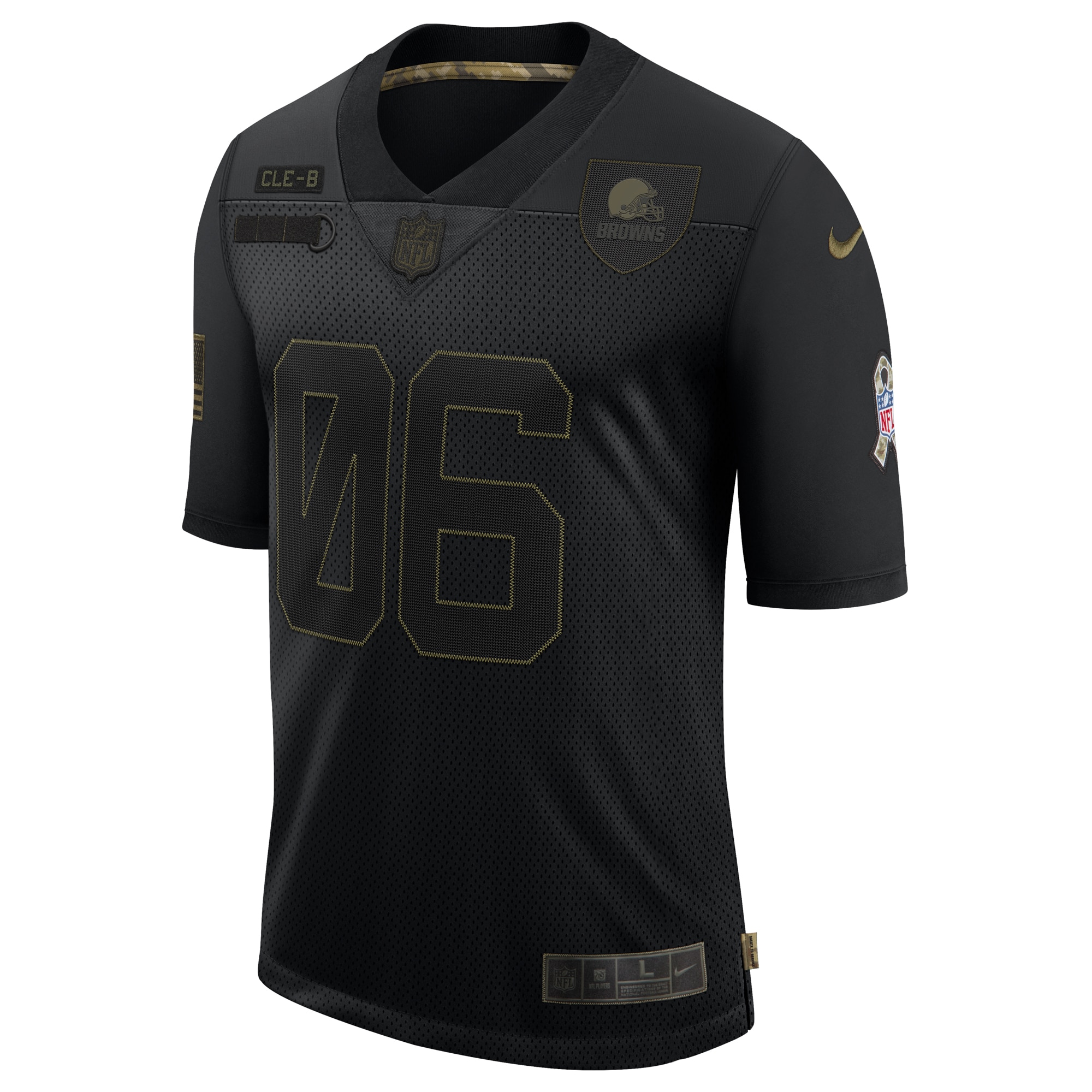 Baker Mayfield Cleveland Browns2020 Salute To Service Limited Jersey - Black