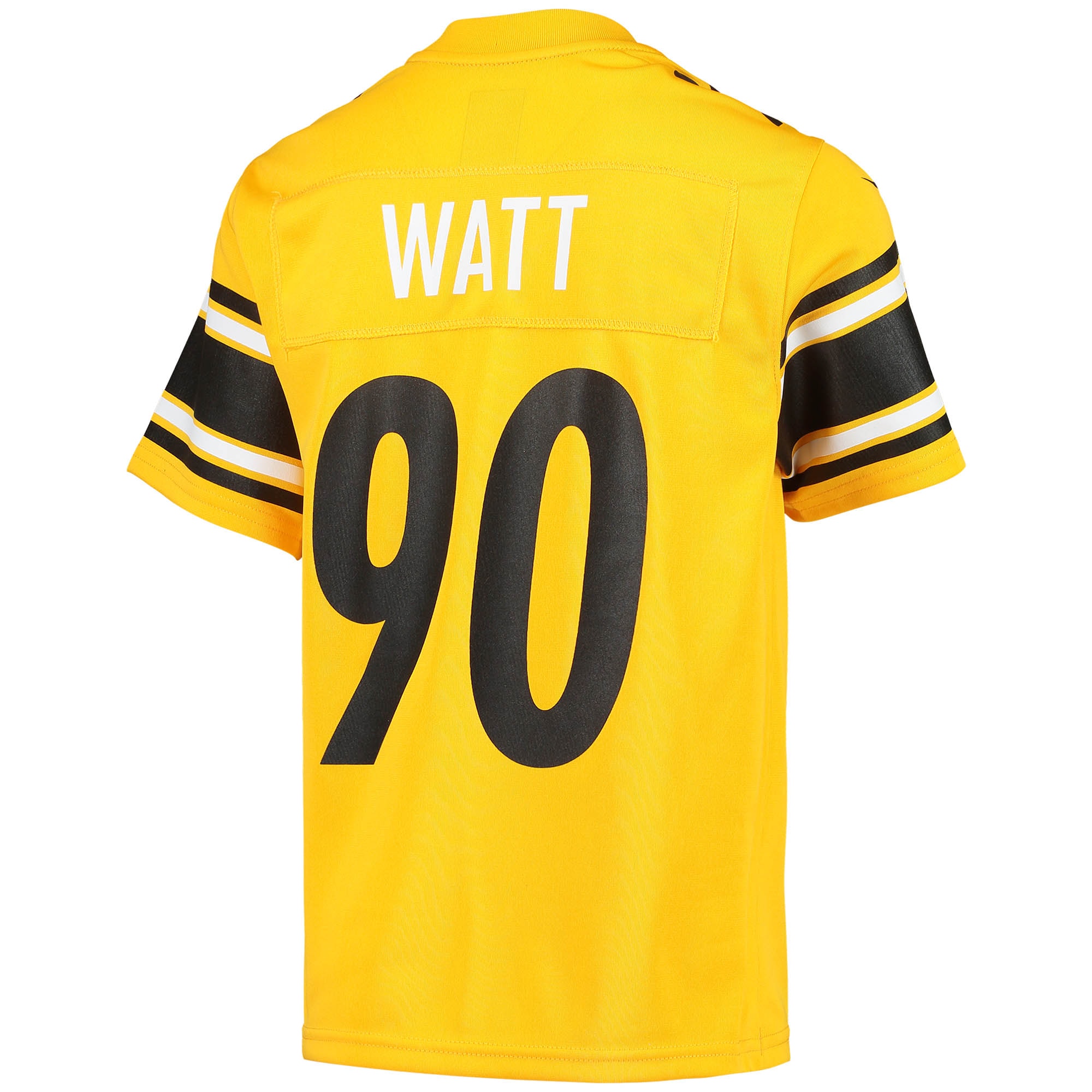 T.J. Watt Pittsburgh SteelersYouth Inverted Team Game Jersey - Gold