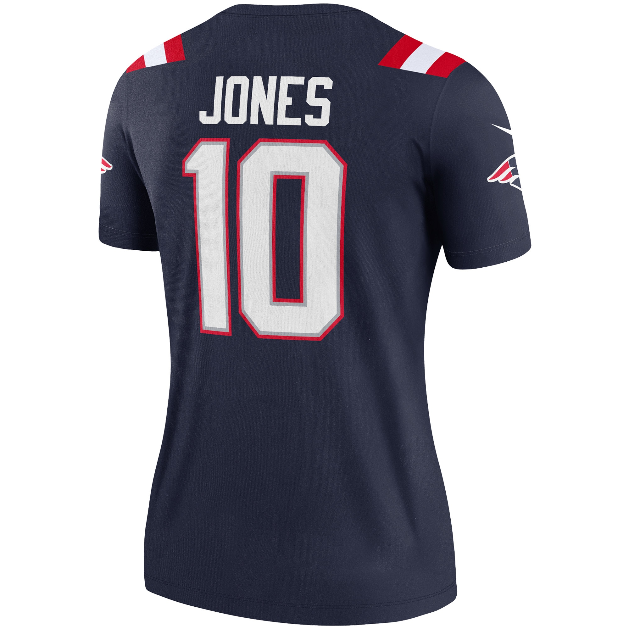 Mac Jones New England Patriots Women's Legend Jersey - Navy