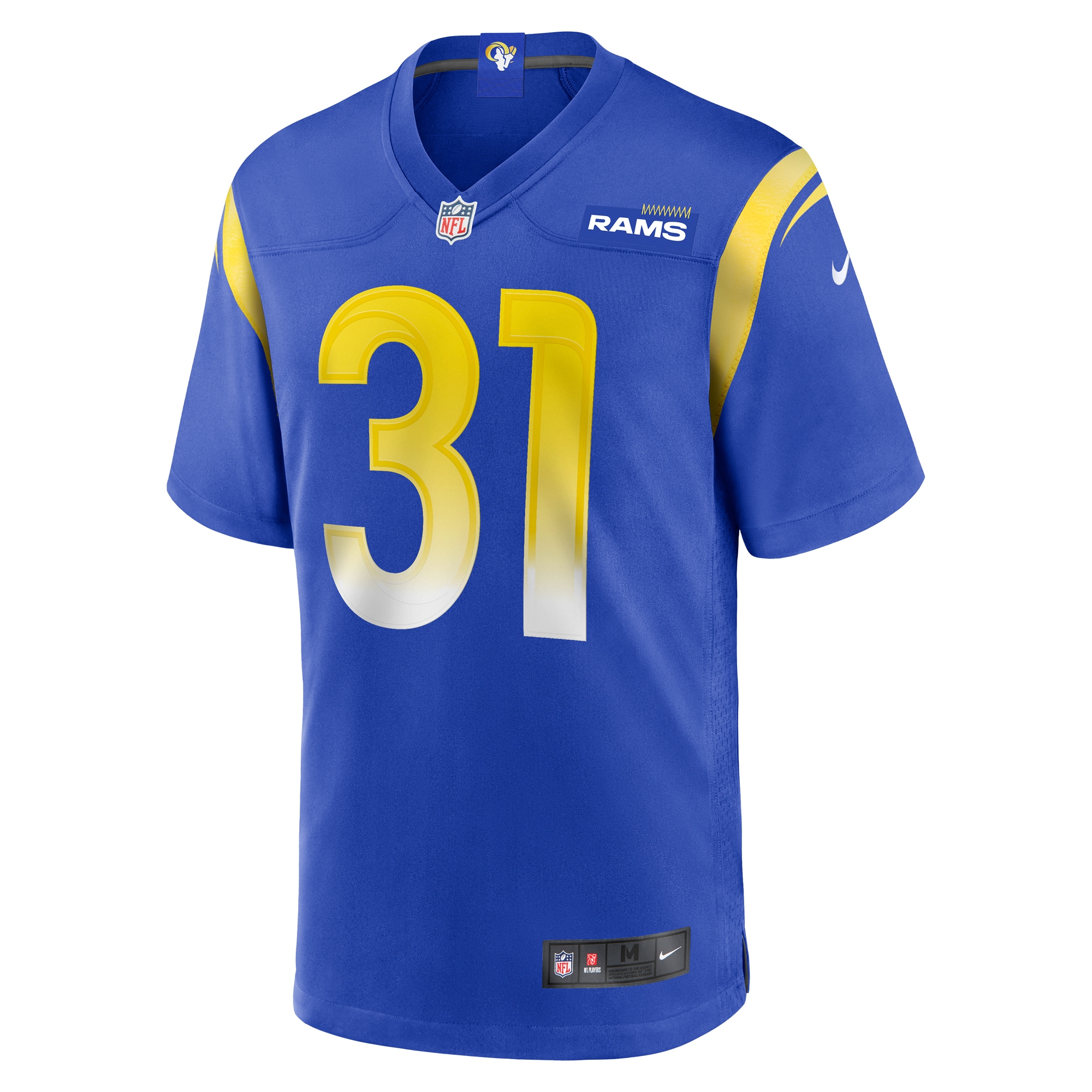 Nick Hampton Los Angeles RamsHome Game Jersey - Royal