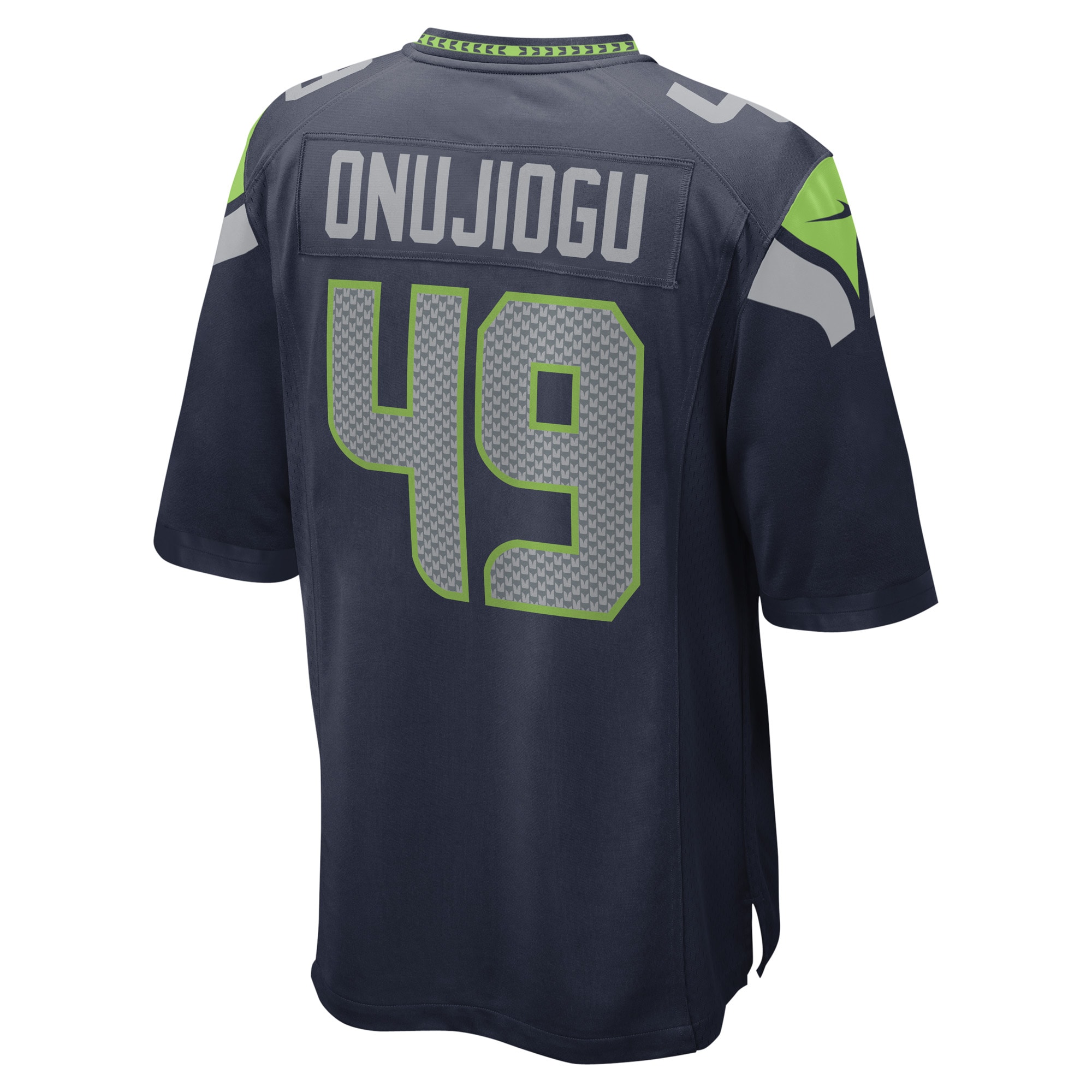 Joshua Onujiogu Seattle SeahawksGame Player Jersey - College Navy
