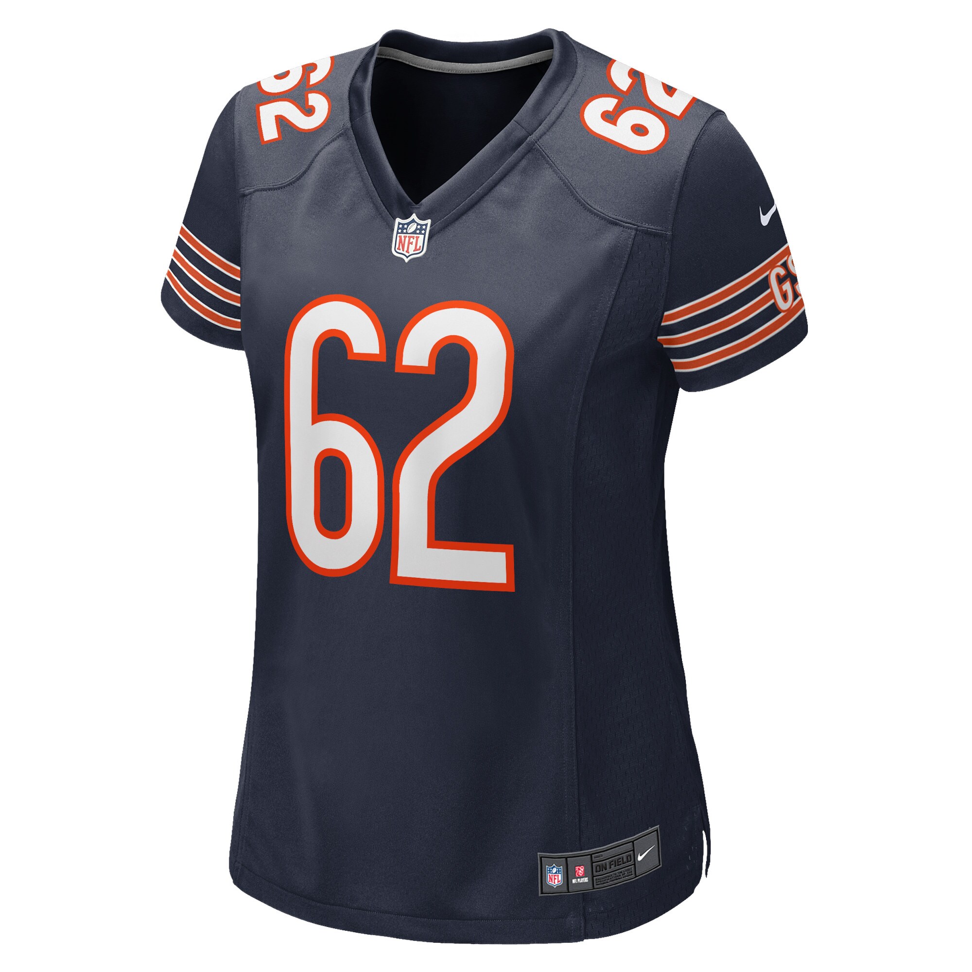Lucas Patrick Chicago Bears Women's Game Jersey - Navy
