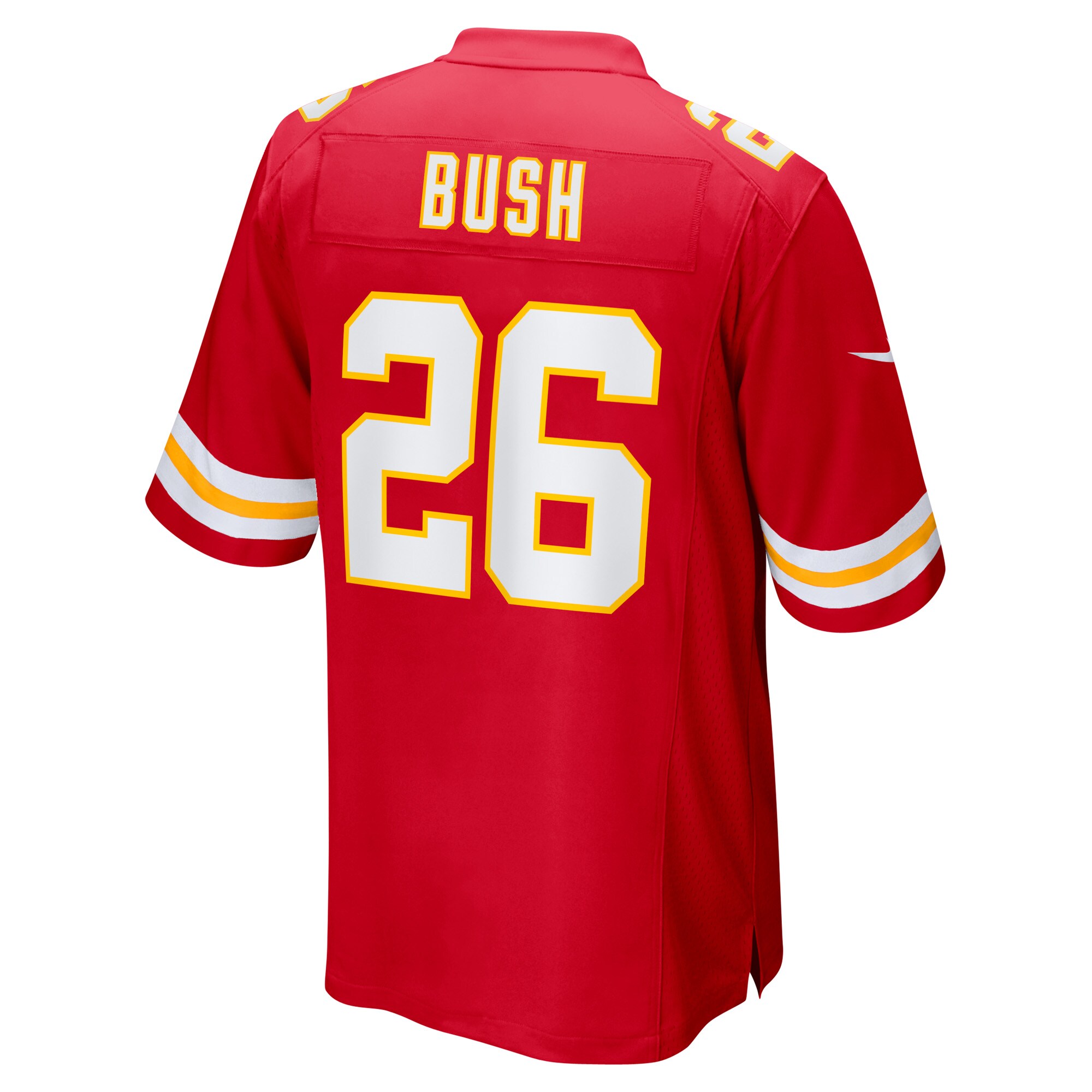 Deon Bush Kansas City ChiefsGame Player Jersey - Red