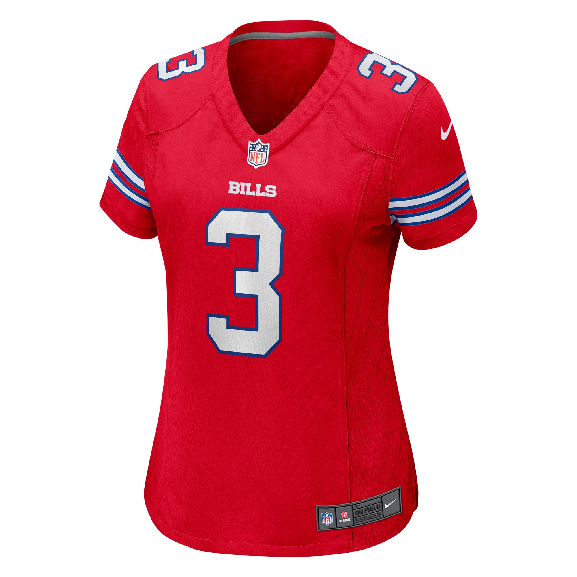 Damar Hamlin Buffalo Bills Women's Alternate Game Jersey - Red