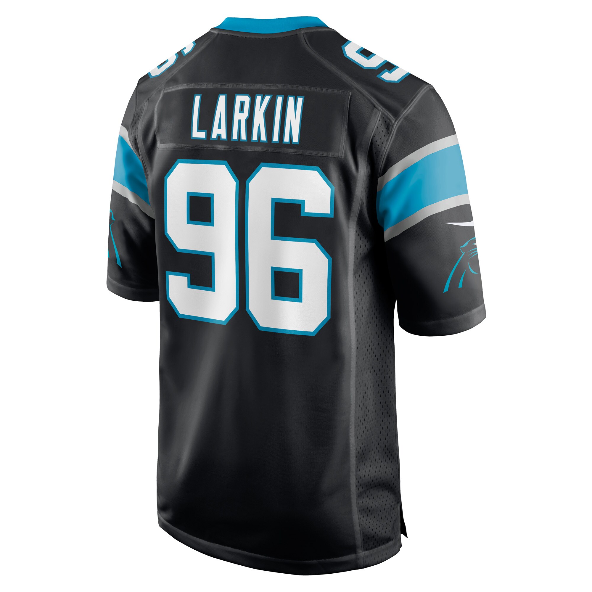 Austin Larkin Carolina PanthersGame Player Jersey - Black