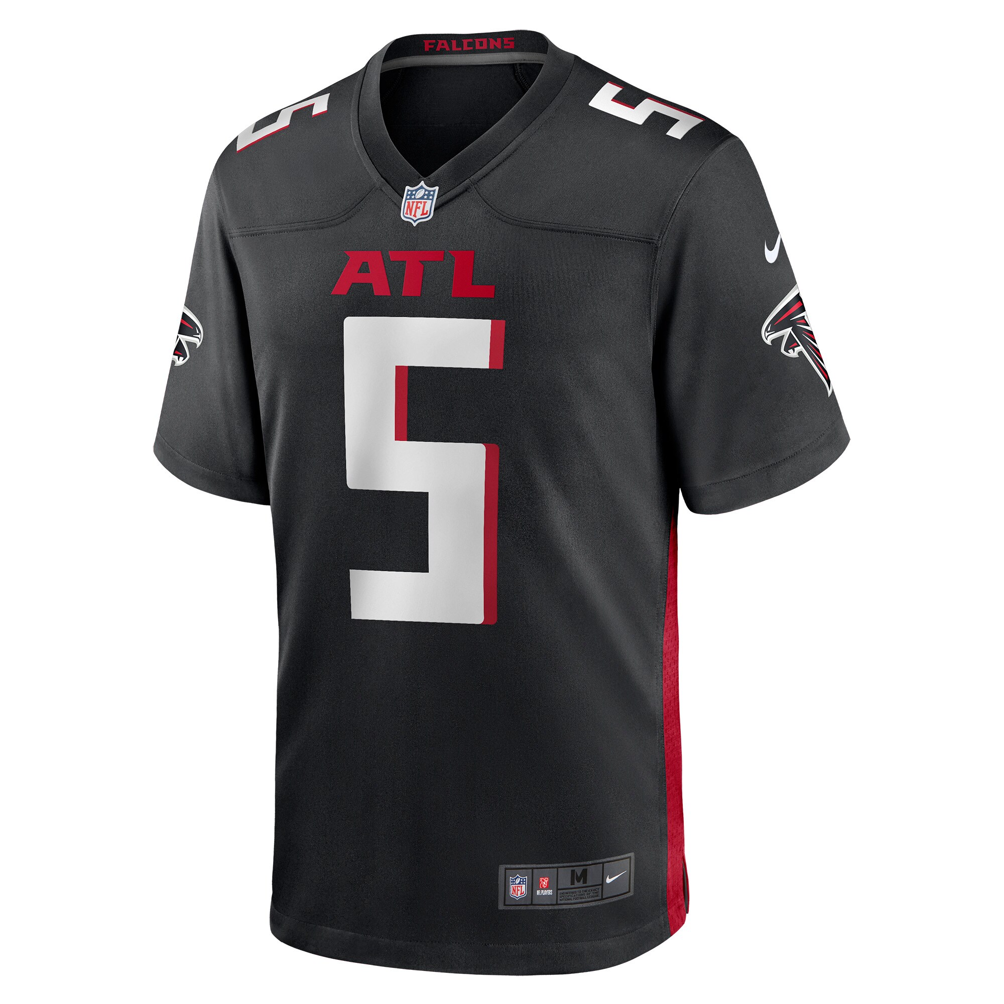 Drake London Atlanta FalconsPlayer Game Jersey - Black