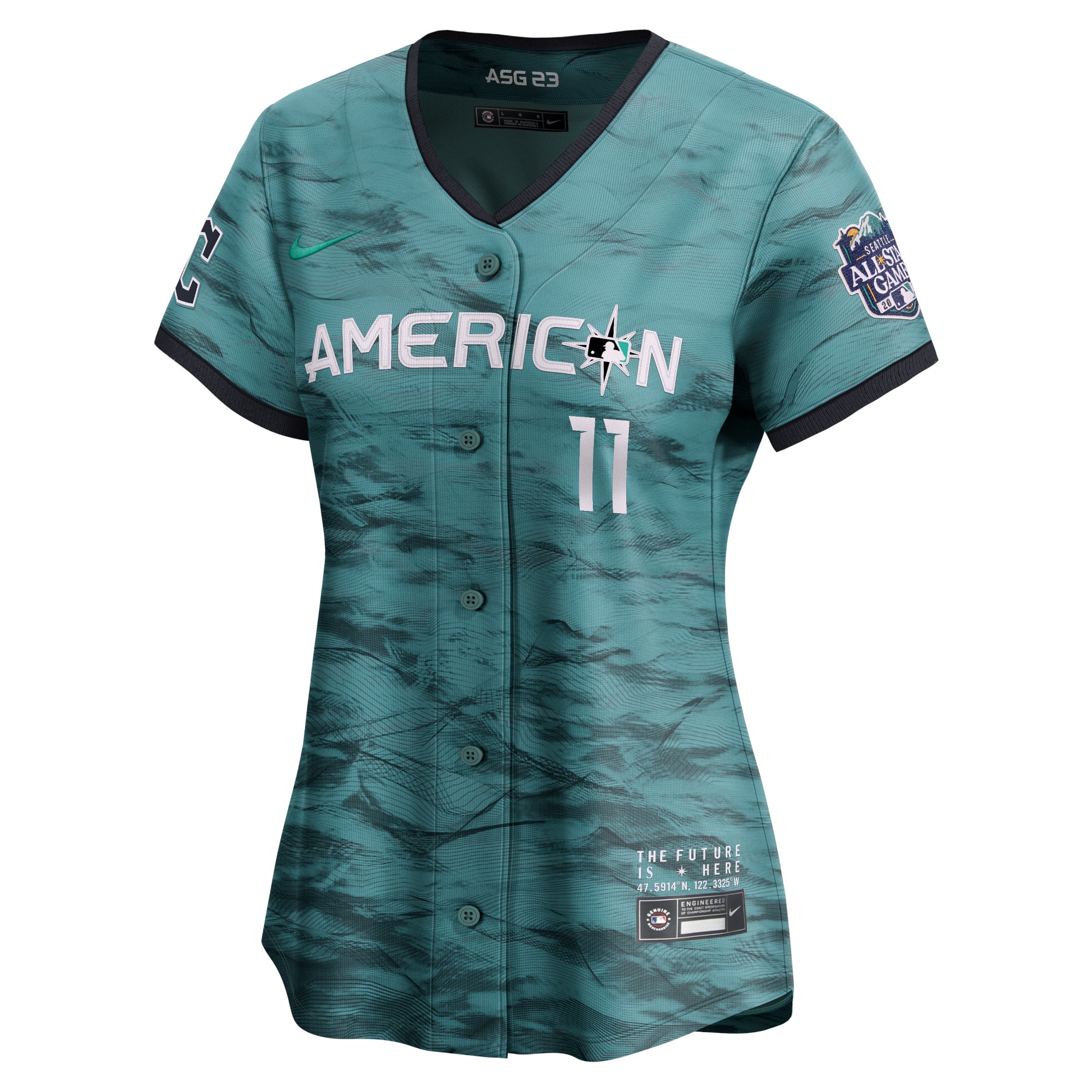 Jose Ramirez American League Women's 2023 MLB All-Star Game Limited Player Jersey - Teal
